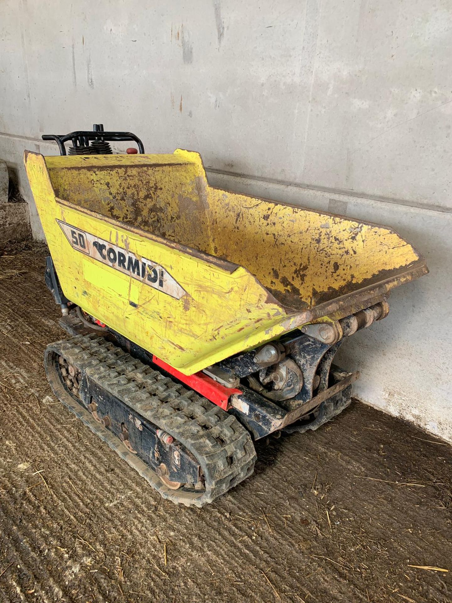 2016 CORMIDI C6.50H1 PEDESTRIAN HIGH DISCHARGE TRACKED CARRIER / DUMPER 500 KG *PLUS VAT* - Image 2 of 16