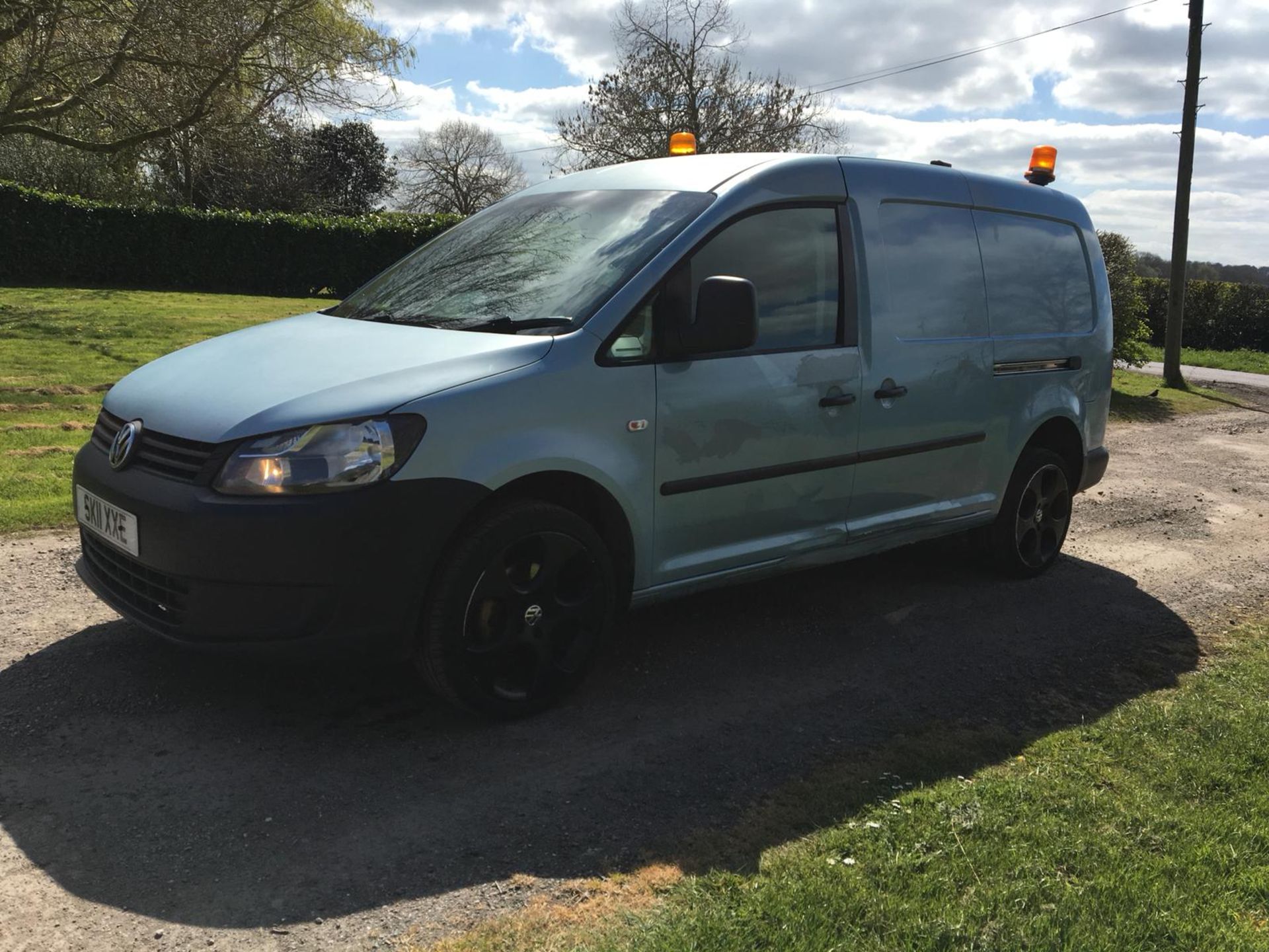 2011/11 REG VOLKSWAGEN CADDY MAXI C20 4MOTION TD 2.0 DIESEL BLUE PANEL VAN *NO VAT* - Image 3 of 14