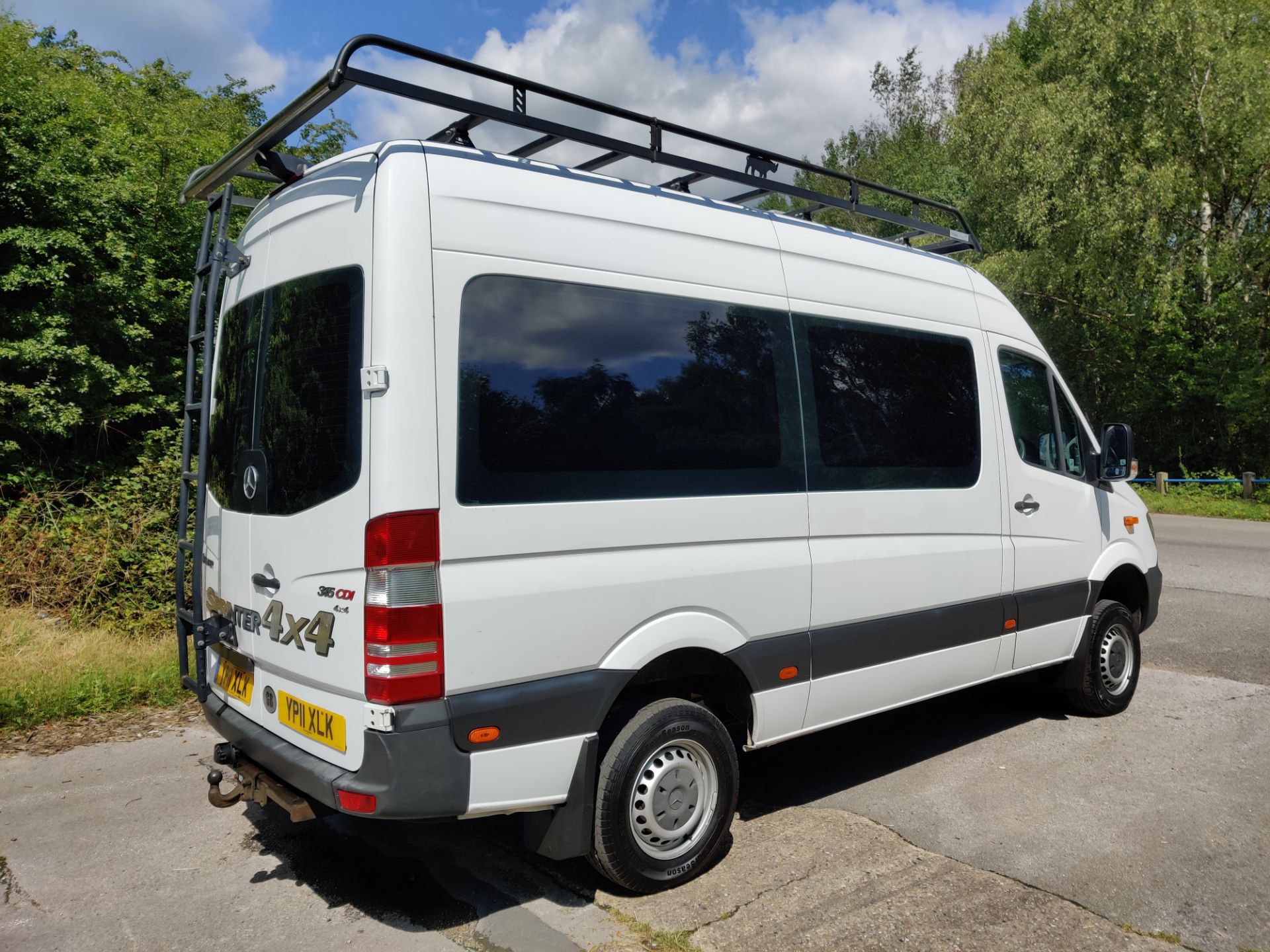 2011/11 REG MERCEDES-BENZ SPRINTER 315 CDI 4X4 2.2 DIESEL 9 SEATER, AIR CON, NIGHT HEATER, SAT NAV - Image 6 of 33