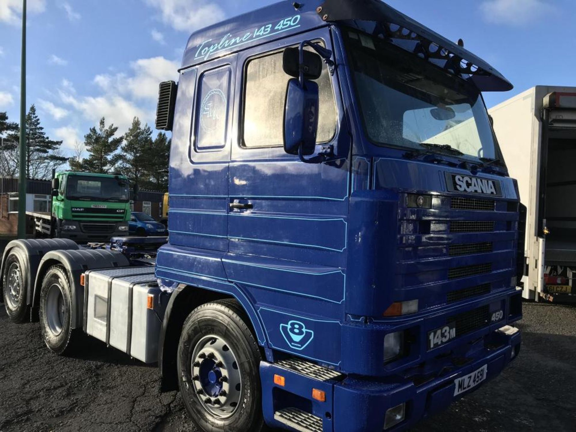1996 SCANIA 143 450 TAG AXLE TOP LINE STREAM LINE 6X2 TRACTOR UNIT V8 GRS 900 GEARBOX GOOD RUNNER - Image 30 of 31