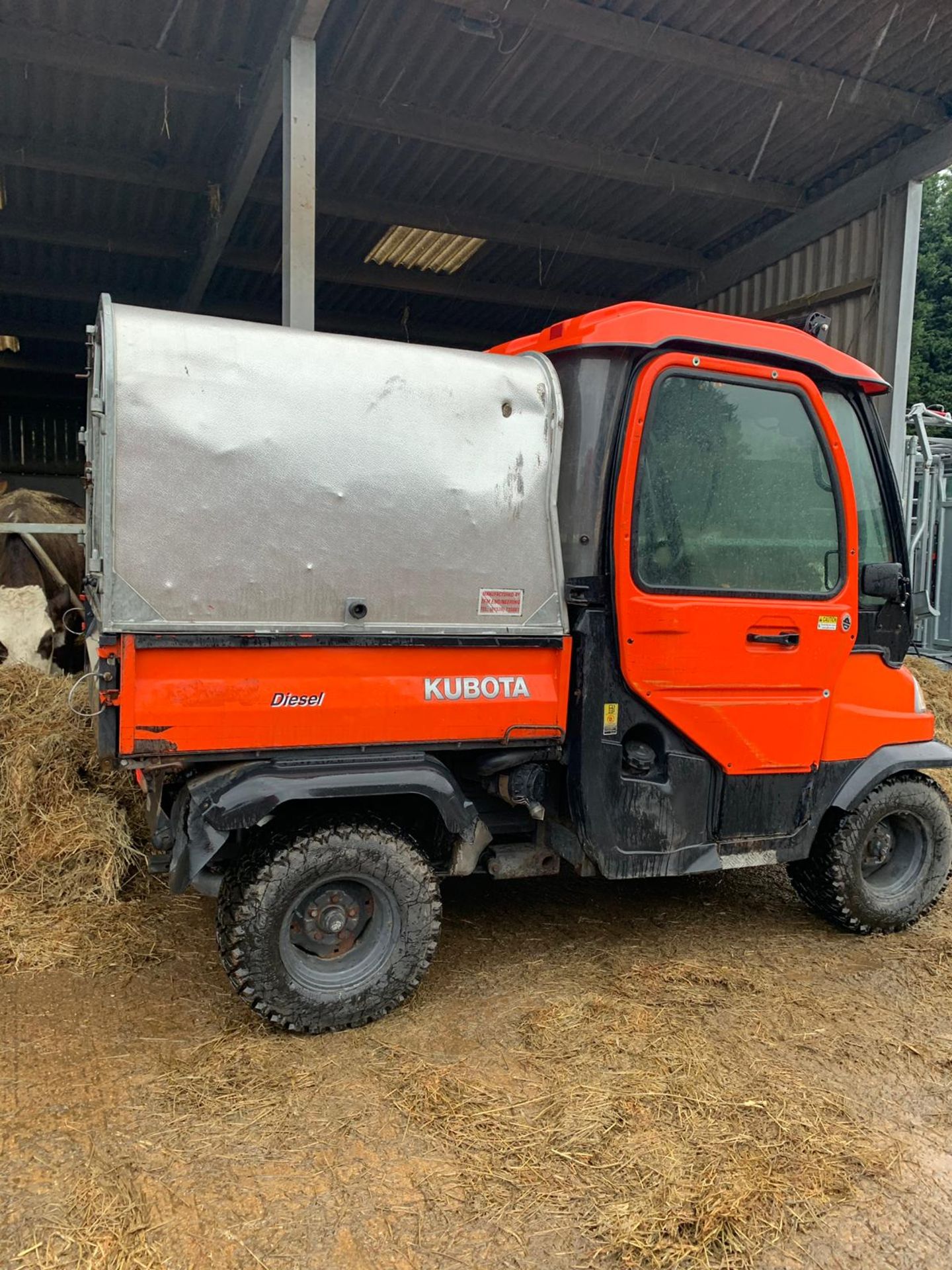 2008 KUBOTA RTV900-EU 4WD DIESEL 2 SEATER BUGGY *PLUS VAT* - Image 6 of 13