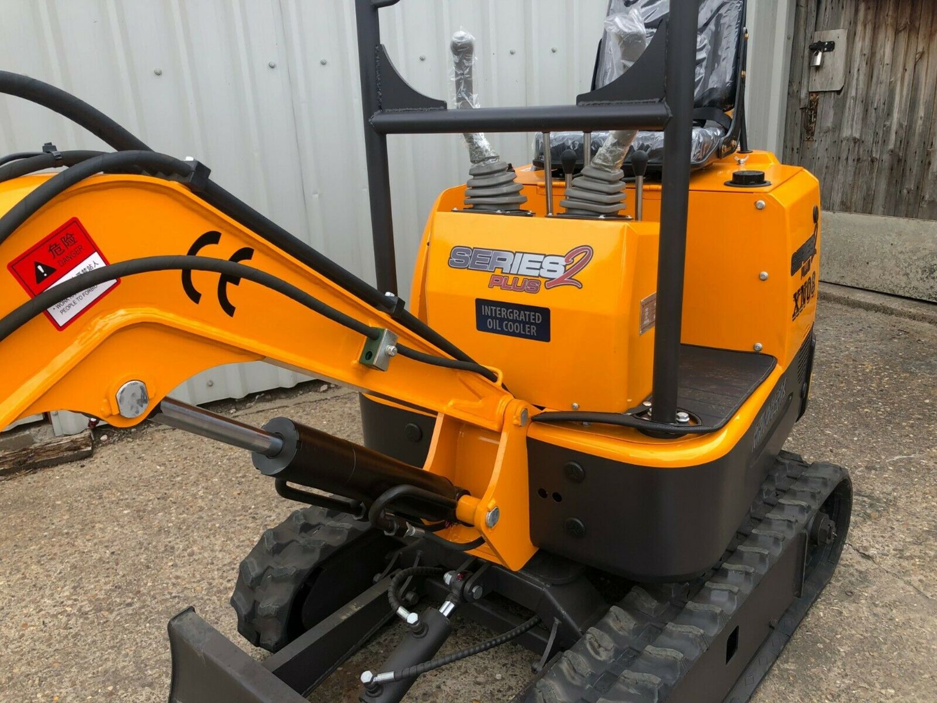 2019 MINI DIGGER RHINOCEROS XN08, LATEST MODEL SERIES 2 PLUS INTER-COOLER, 3 BUCKETS, CE MARKED - Image 6 of 8