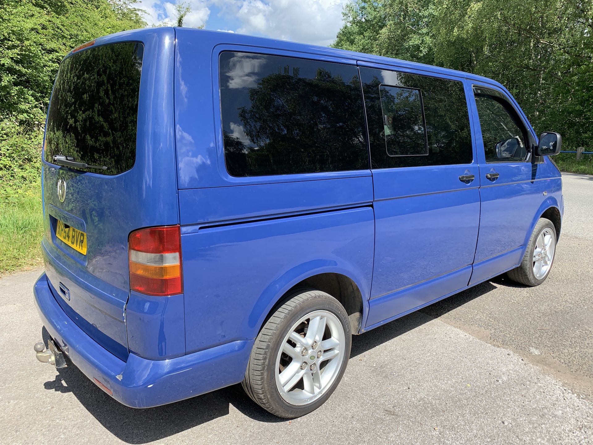 2004/54 REG VOLKSWAGEN TRANSPORTER T30 104 TDI 1.9 DIESEL BLUE 8 SEATER *NO VAT* - Image 6 of 19