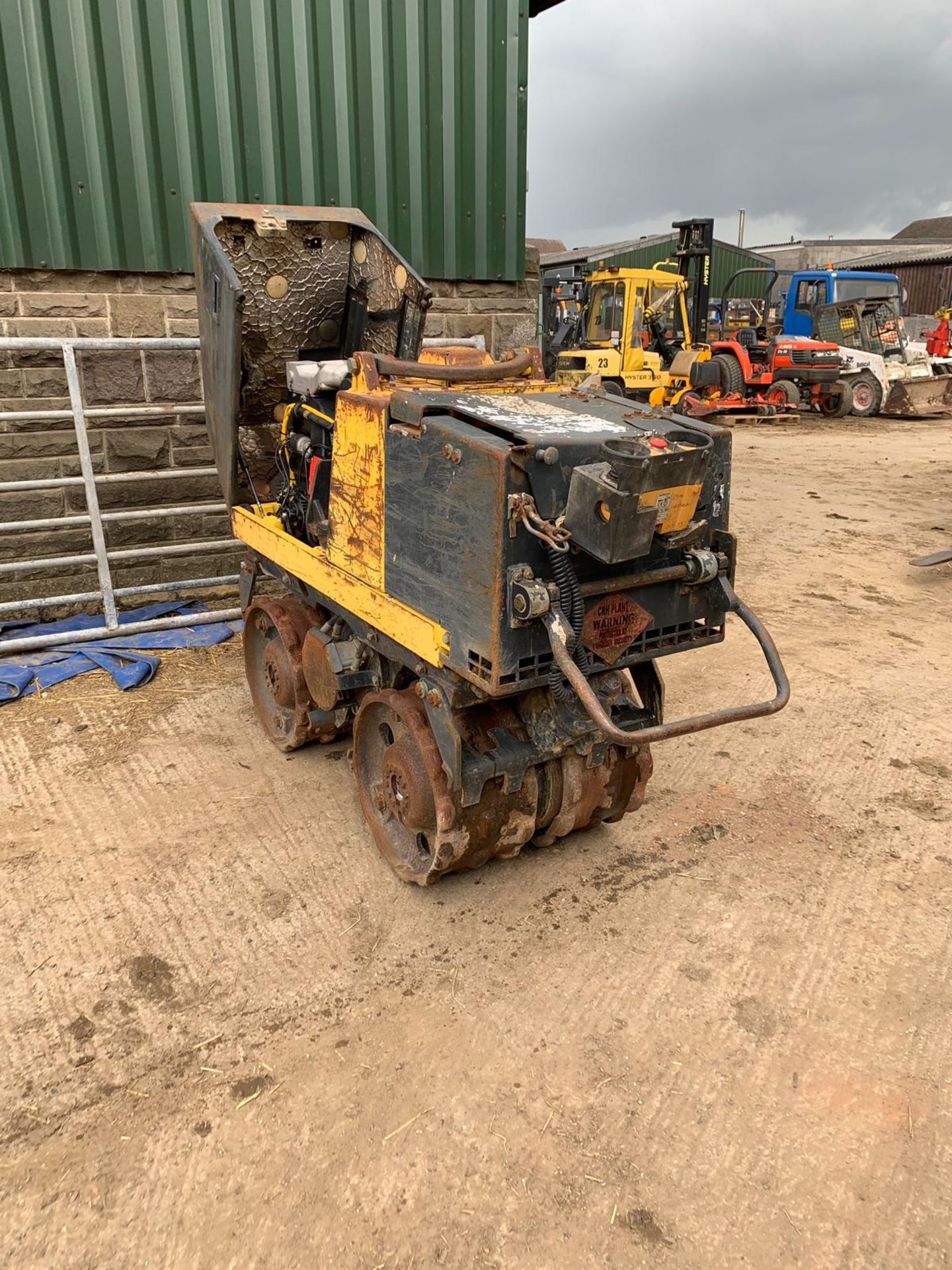 2005 BOMAG BMP 851 REMOTE CONTROL MULTI-PURPOSE WALK-BEHIND COMPACTOR, POWER 13.8 KW *PLUS VAT* - Image 9 of 9