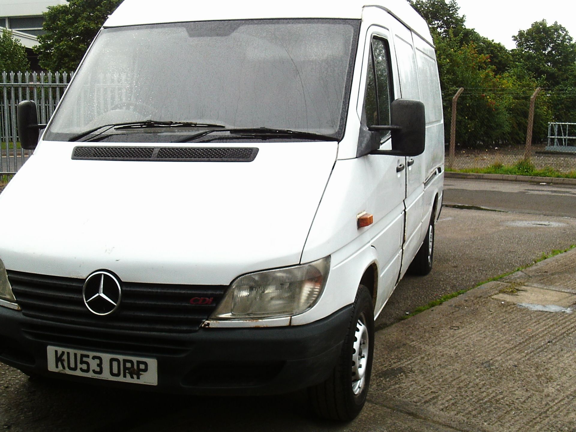 2003/53 REG MERCEDES SPRINTER 311 CDI MWB 2.2 DIESEL PANEL VAN, SHOWING 1 FORMER KEEPER *PLUS VAT* - Image 3 of 10