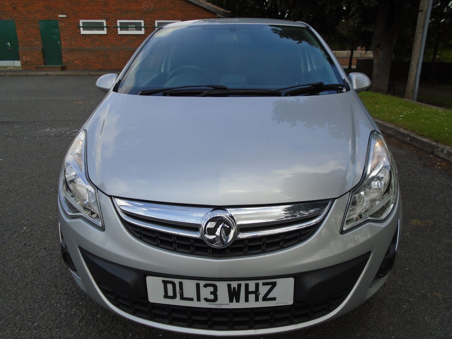 2013/13 REG VAUXHALL CORSA ENERGY AC CDTI ECOFLEX 1.25 DIESEL SILVER 3 DOOR HATCHBACK *NO VAT* - Image 2 of 8