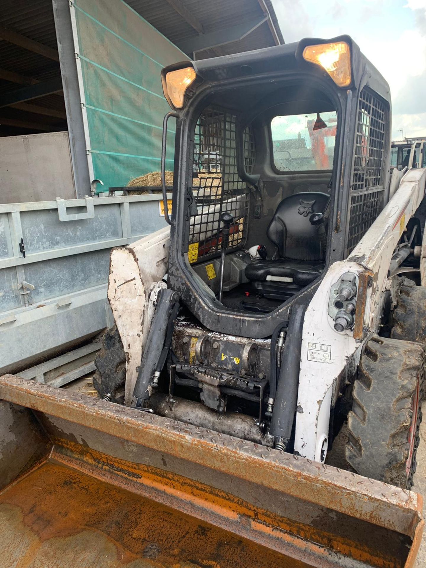 2016 BOBCAT S550 SKID STEER LOADER, RUNS WORK AND LIFTS *PLUS VAT* - Image 9 of 17