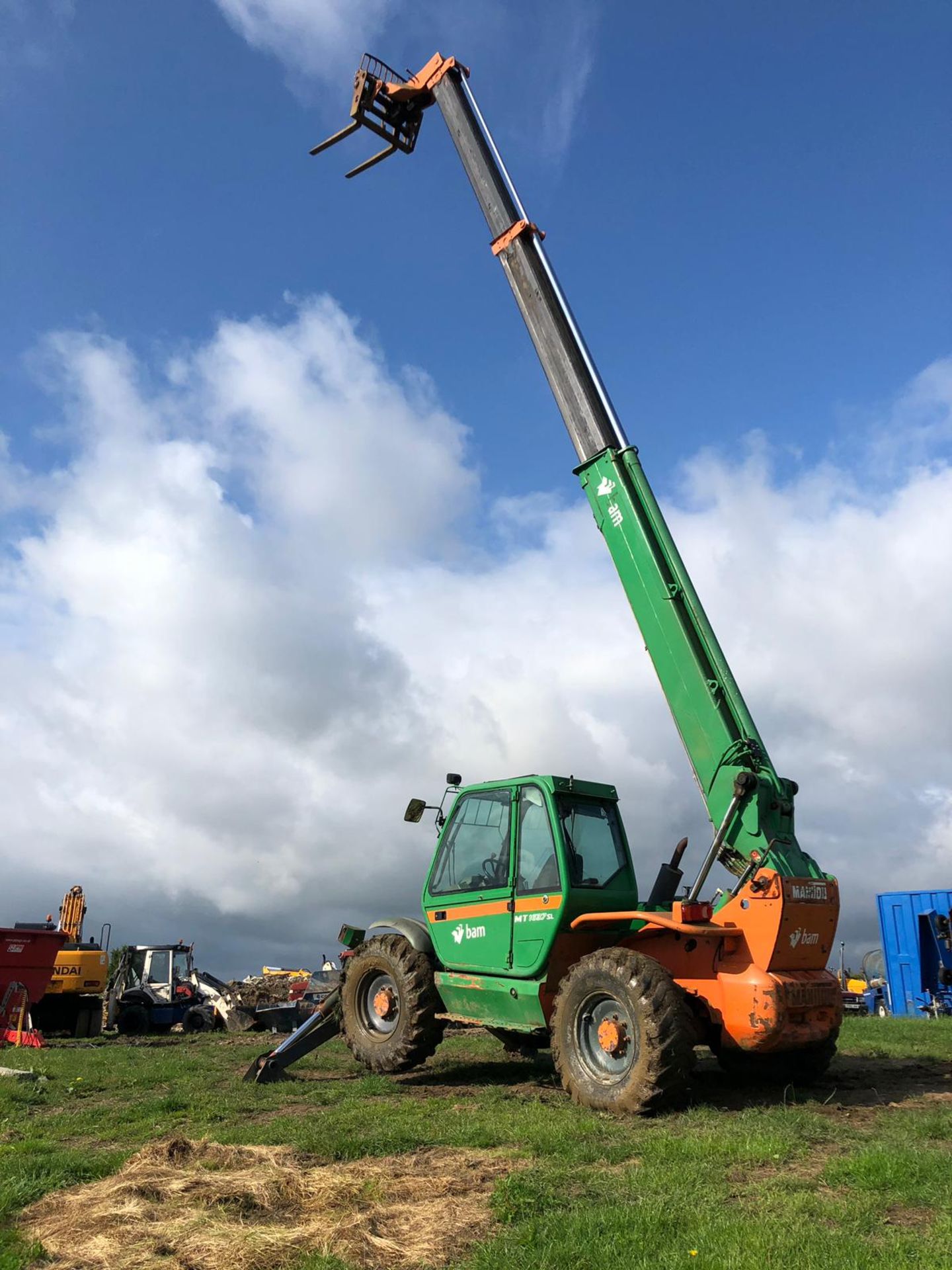 MANITOU MT 1637 TELEHANDLER, RUNS, WORKS AND LIFTS, YEAR 2002 *PLUS VAT* - Bild 3 aus 6