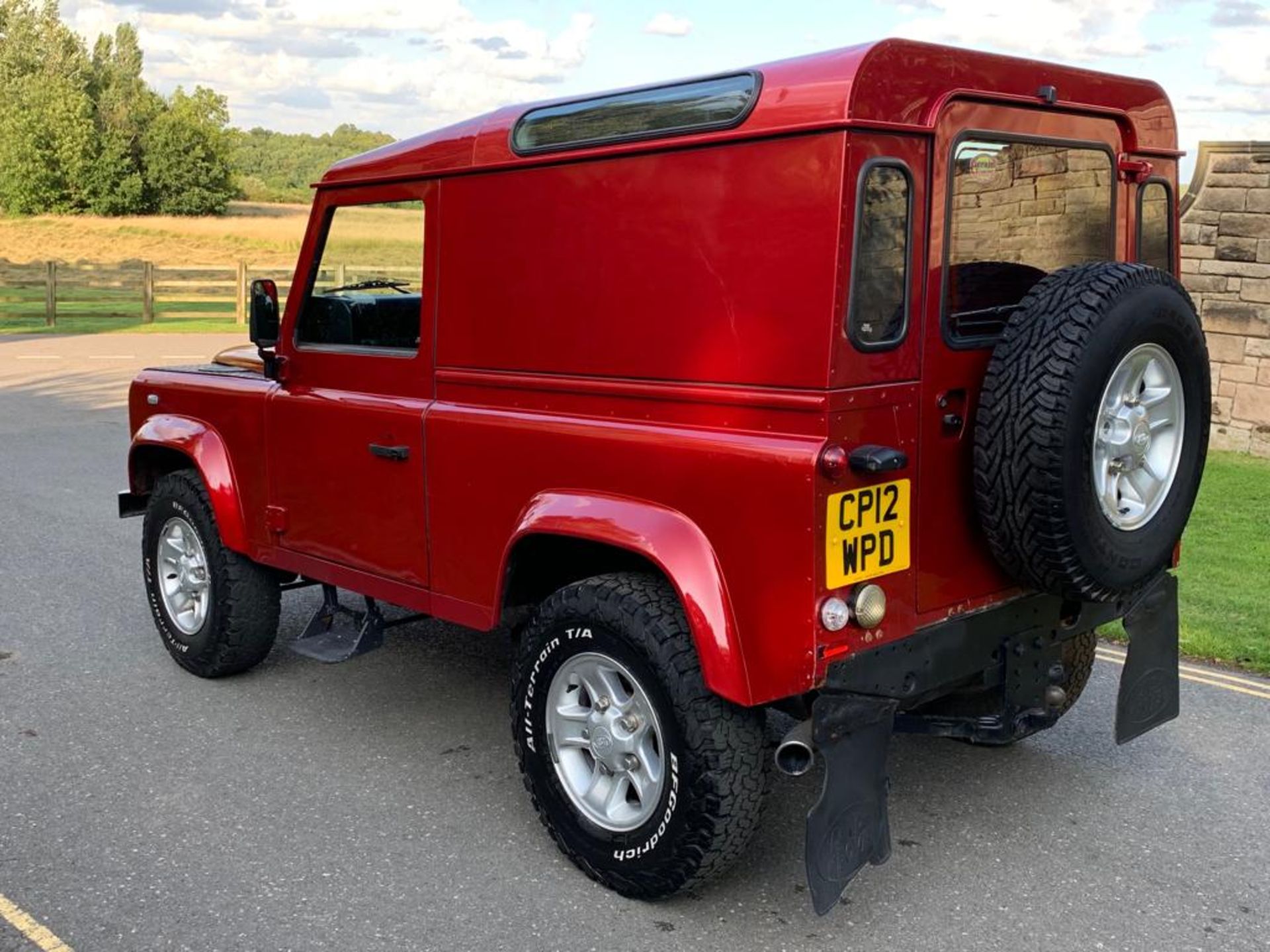 2012/12 REG LAND ROVER DEFENDER 90 HARD TOP TURBO DIESEL 2.2 RED LIGHT 4X4 UTILITY *NO VAT* - Bild 4 aus 11