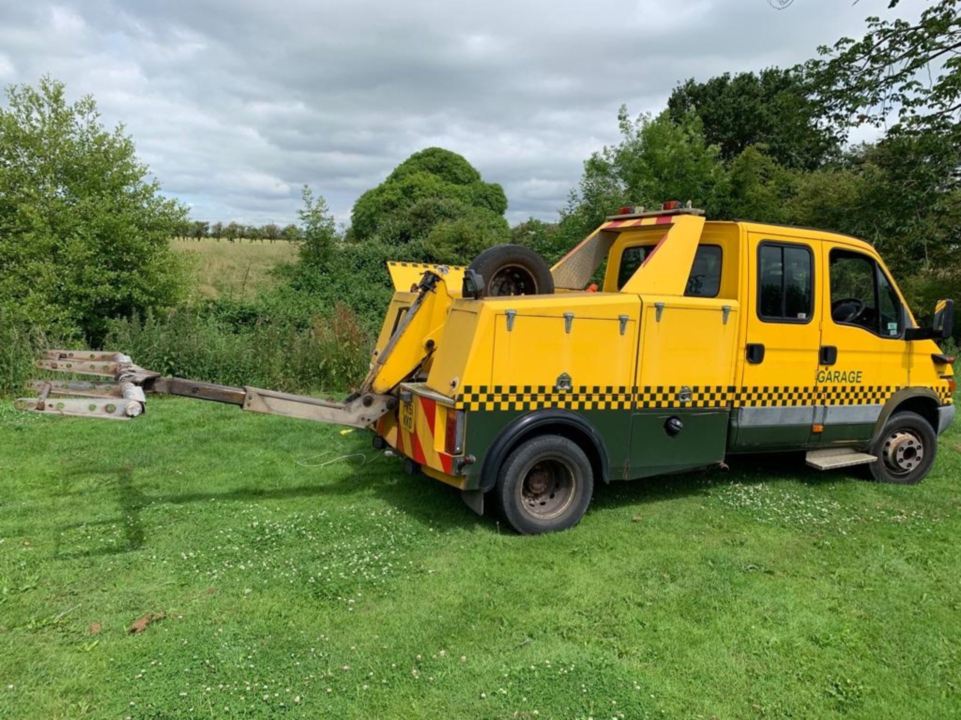 EX AA 2002 IVECO-FORD DAILY YELLOW 2.8 DIESEL BREAKDOWN RECOVERY TRUCK SPEC LIFT *PLUS VAT* - Image 9 of 24