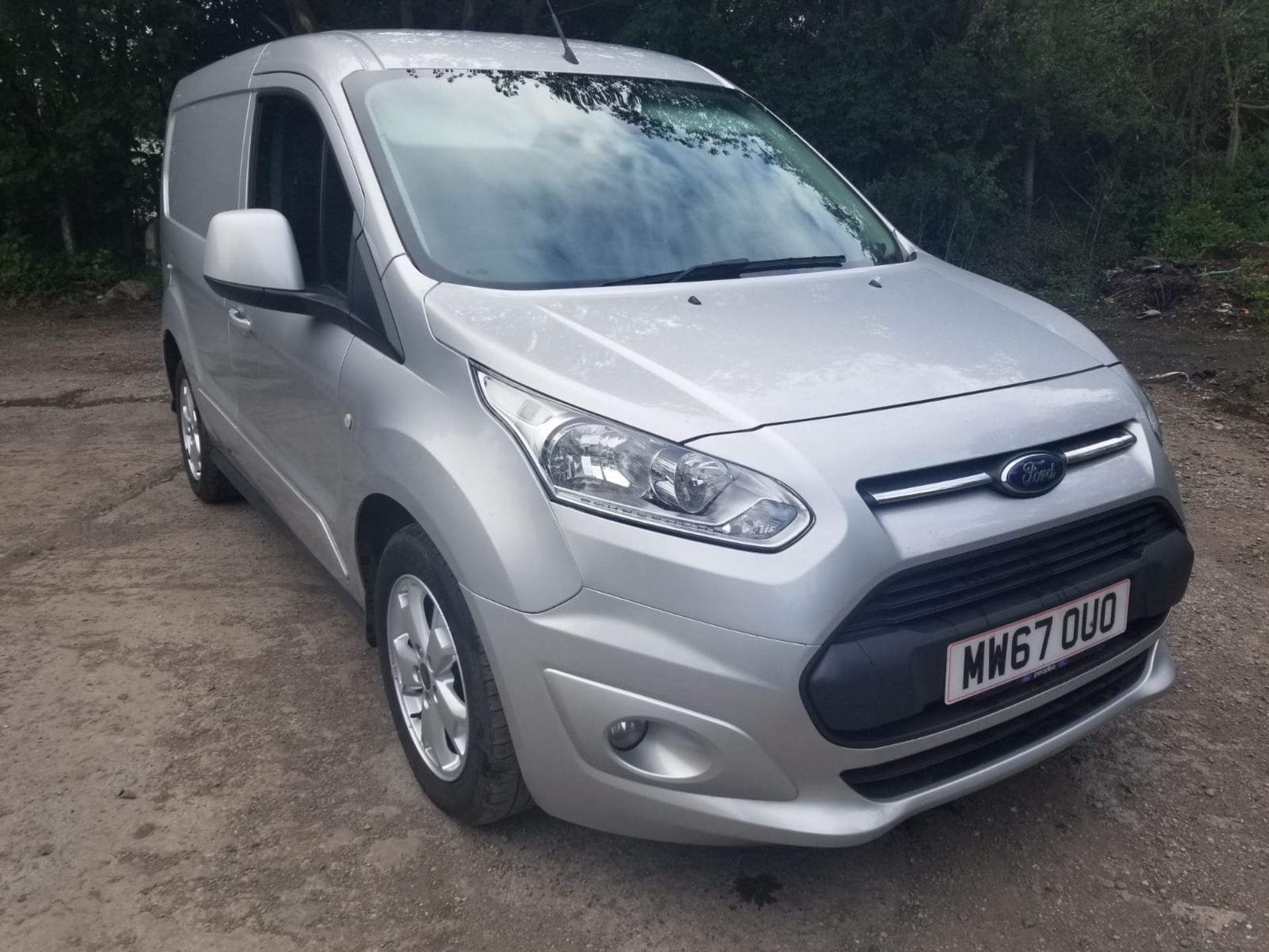 2017/67 REG FORD TRANSIT CONNECT 200 LIMITED 1.5 DIESEL SILVER PANEL VAN, SERVICE HISTORY *NO VAT*