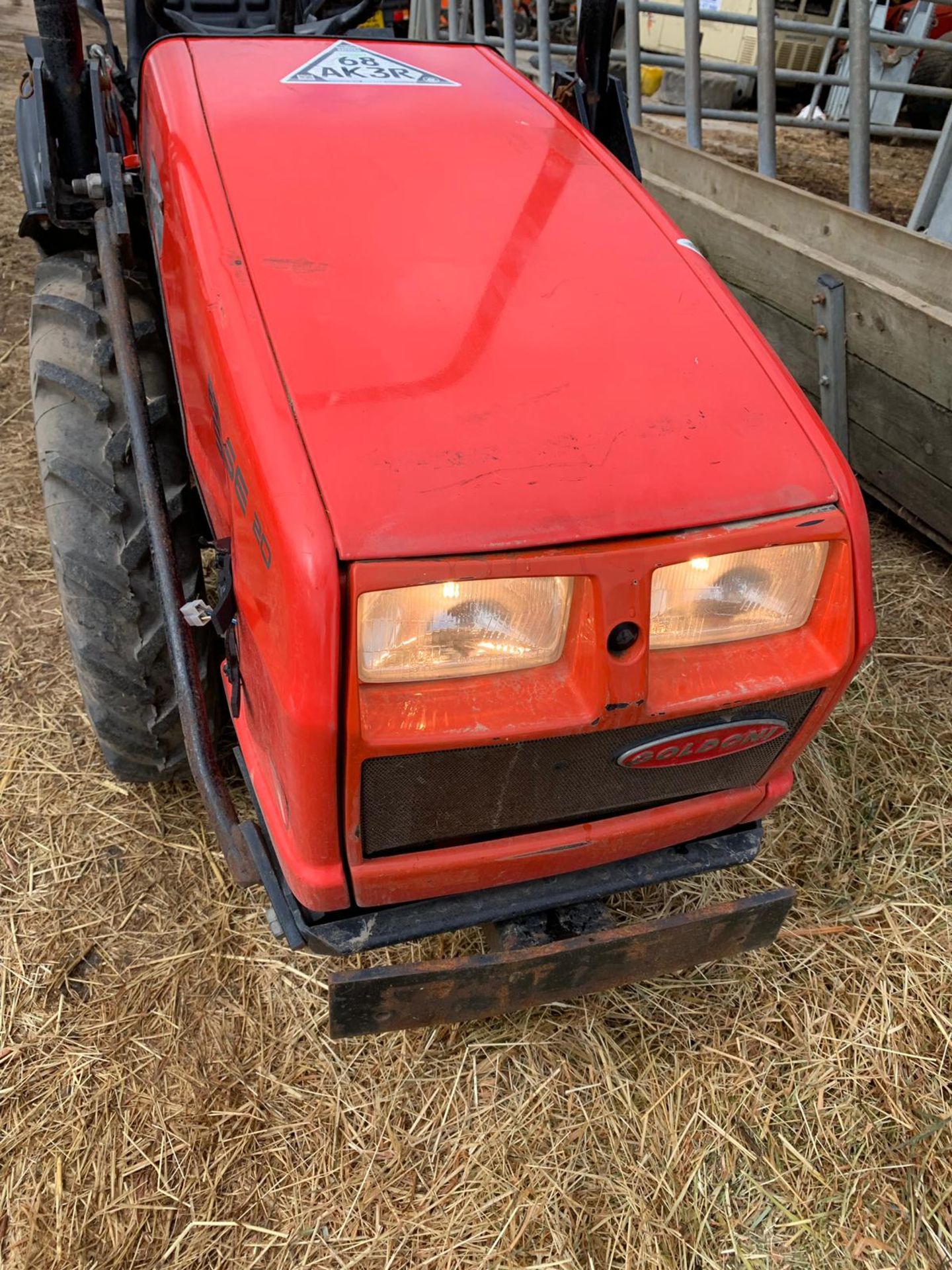 2015 GOLDONI BASE 20 SN USED COMPACT TRACTOR, SHOWING 1314 HOURS *PLUS VAT* - Image 3 of 14