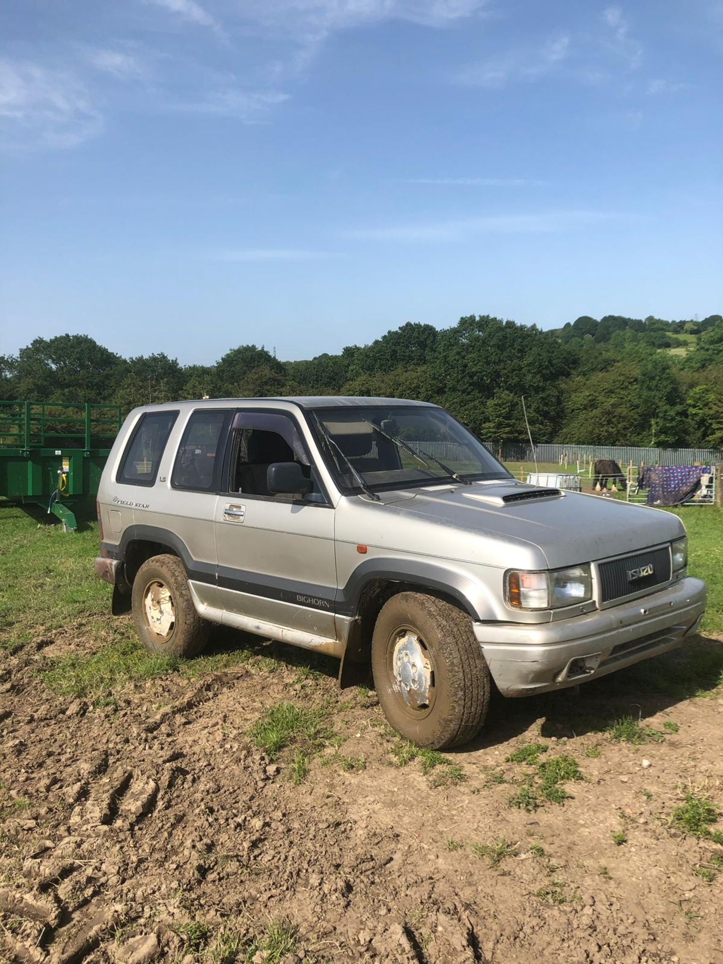 1994/M REG ISUZU BIGHORN 3.1 DIESEL LIGHT 4X4 UTILITY GREY/GOLD *NO VAT*