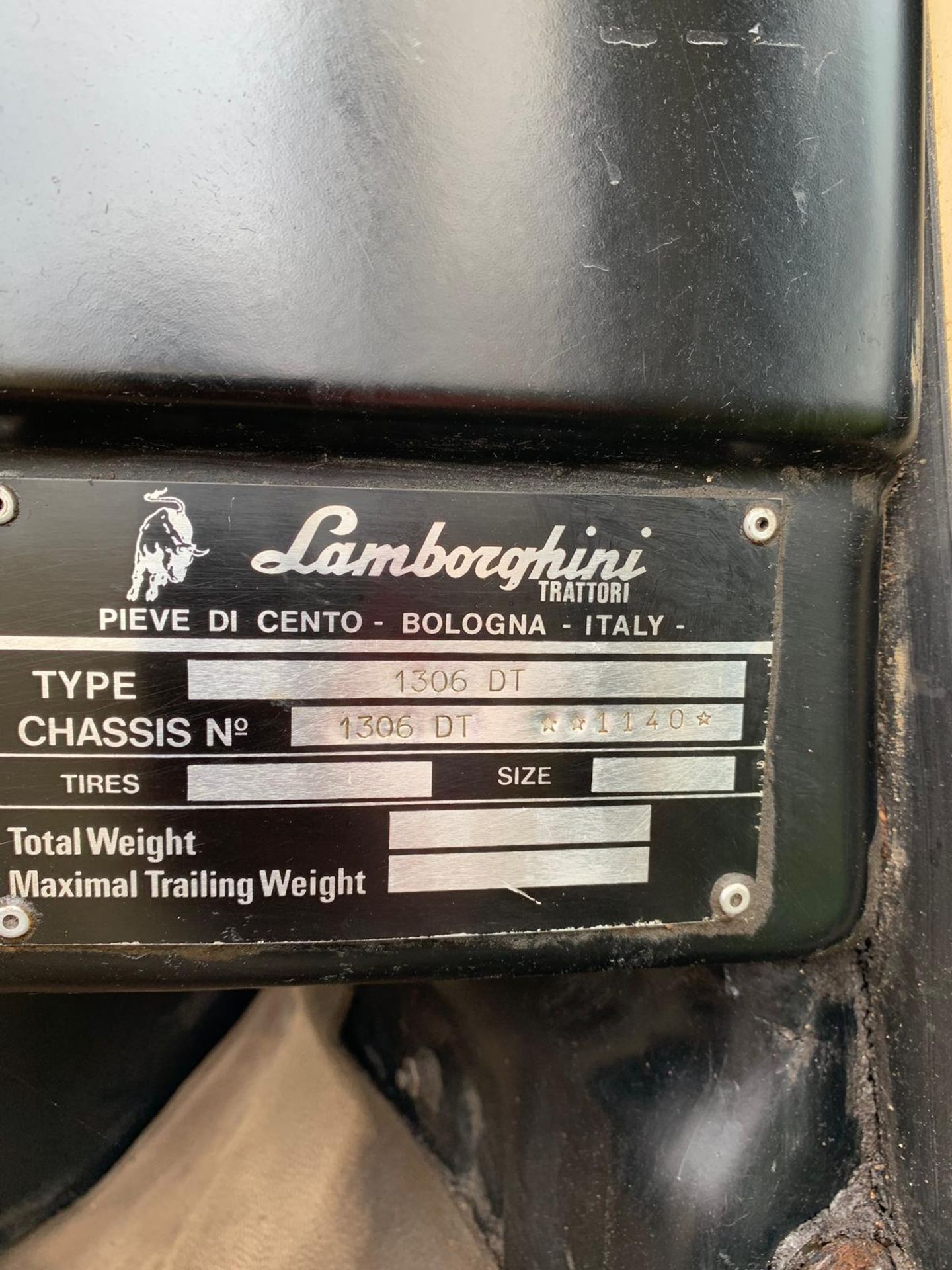 LAMBORGHINI 1106 TRACTOR *PLUS VAT* - Image 12 of 13