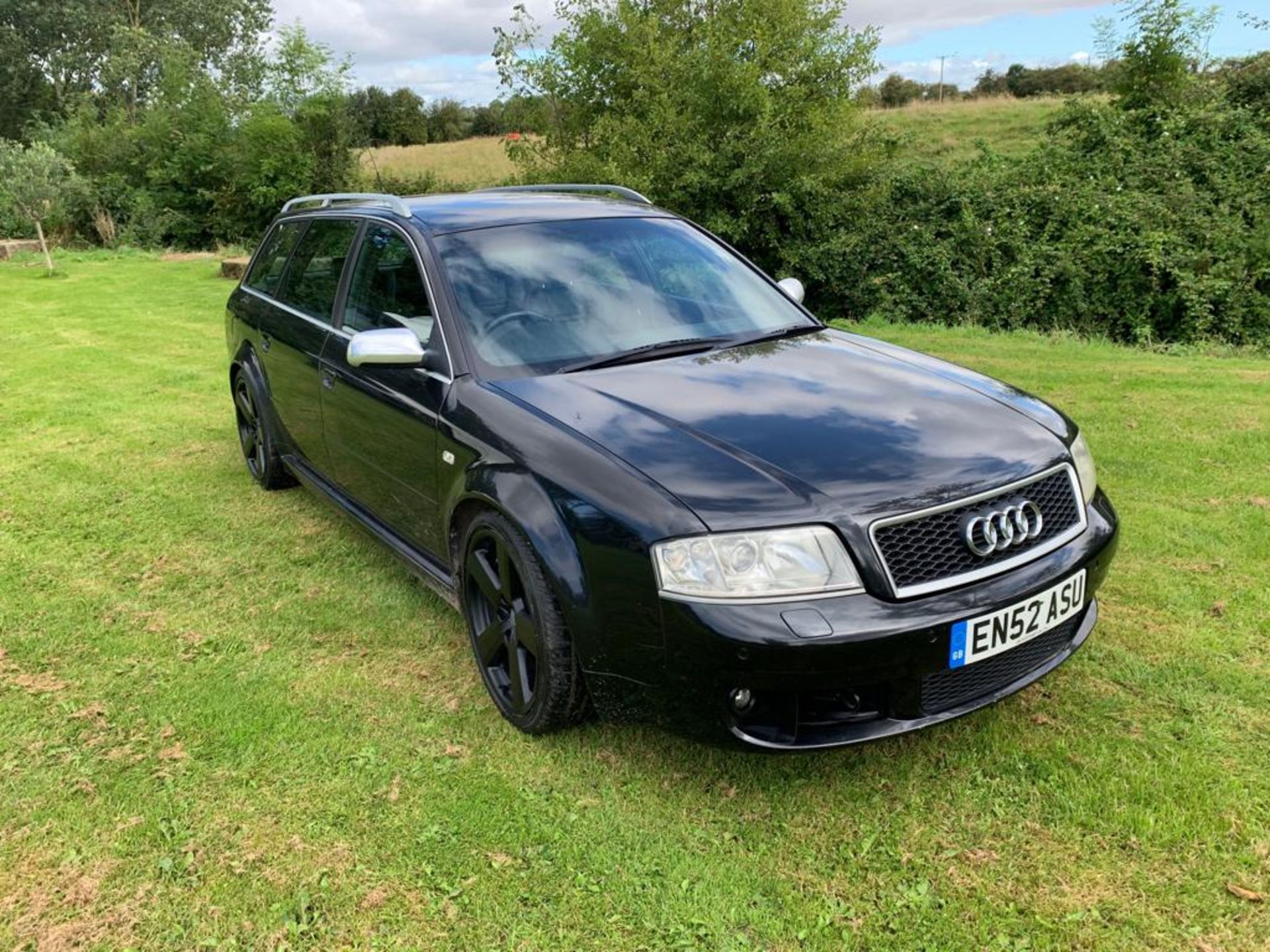 2003/52 REG AUDI RS6 QUATTRO AUTO 4.2L PETROL 510BHP BLACK ESTATE, LOADS OF SERVICE HISTORY *NO VAT* - Bild 3 aus 28