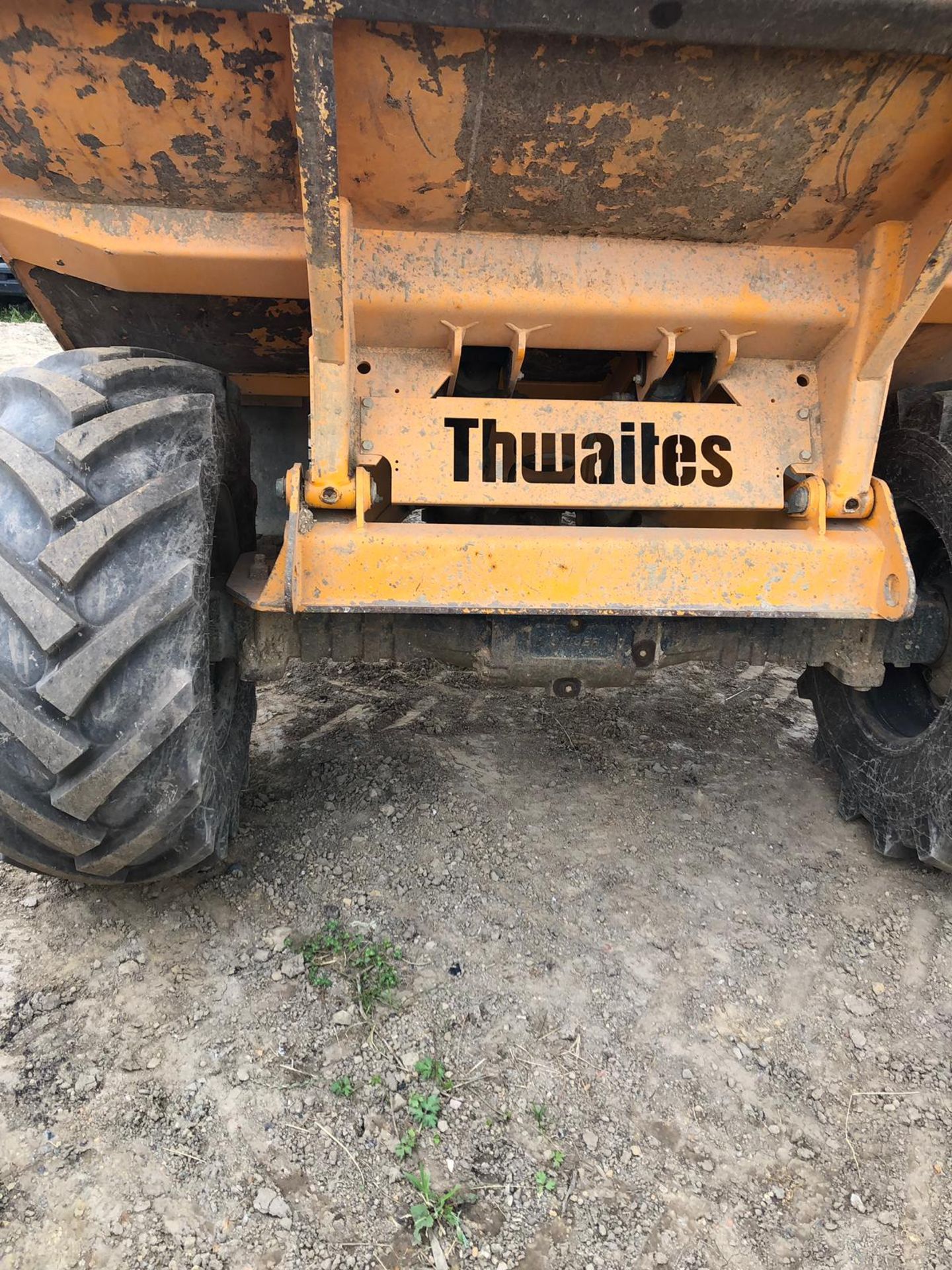 2013 THWAITES STRAIGHT TIP 6 TON DUMPER, SHOWING 1937 HOURS *PLUS VAT* - Image 5 of 8