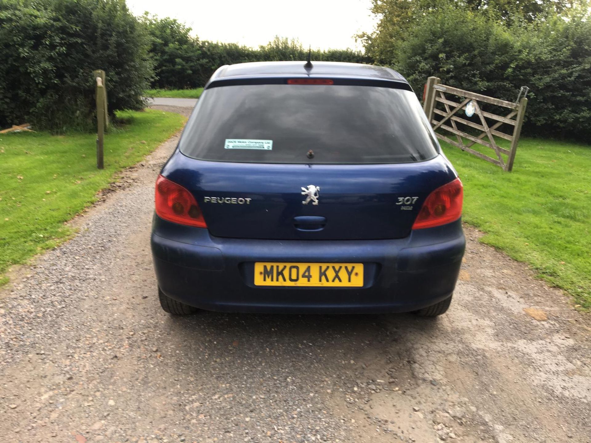 2004/04 REG PEUGEOT 307 S HDI 90 2.0 DIESEL 5 DOOR HATCHBACK, SHOWING 3 FORMER KEEPERS *NO VAT* - Image 5 of 12