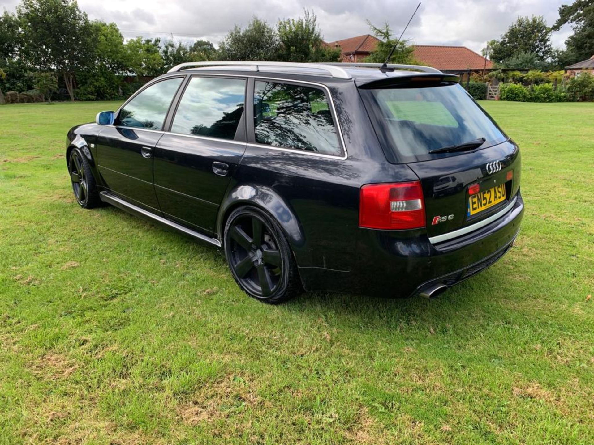 2003/52 REG AUDI RS6 QUATTRO AUTO 4.2L PETROL 510BHP BLACK ESTATE, LOADS OF SERVICE HISTORY *NO VAT* - Bild 6 aus 28