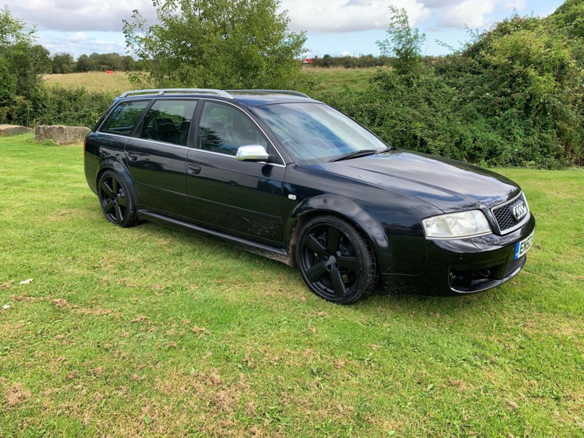 2003/52 REG AUDI RS6 QUATTRO AUTO 4.2L PETROL 510BHP BLACK ESTATE, LOADS OF SERVICE HISTORY *NO VAT*