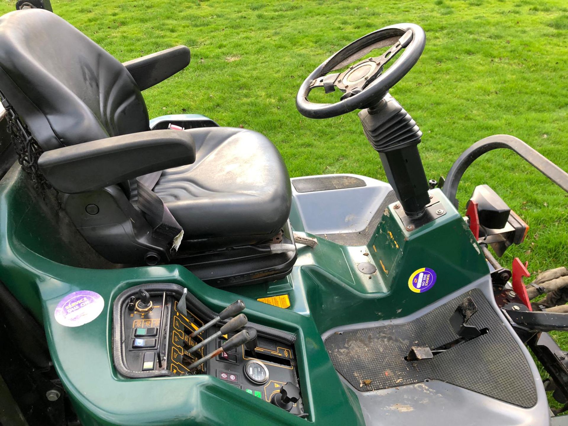 2009/09 REG HAYTER LT324 GREEN DIESEL RIDE ON LAWN MOWER, SHOWING 1 FORMER KEEPER *PLUS VAT* - Bild 16 aus 16