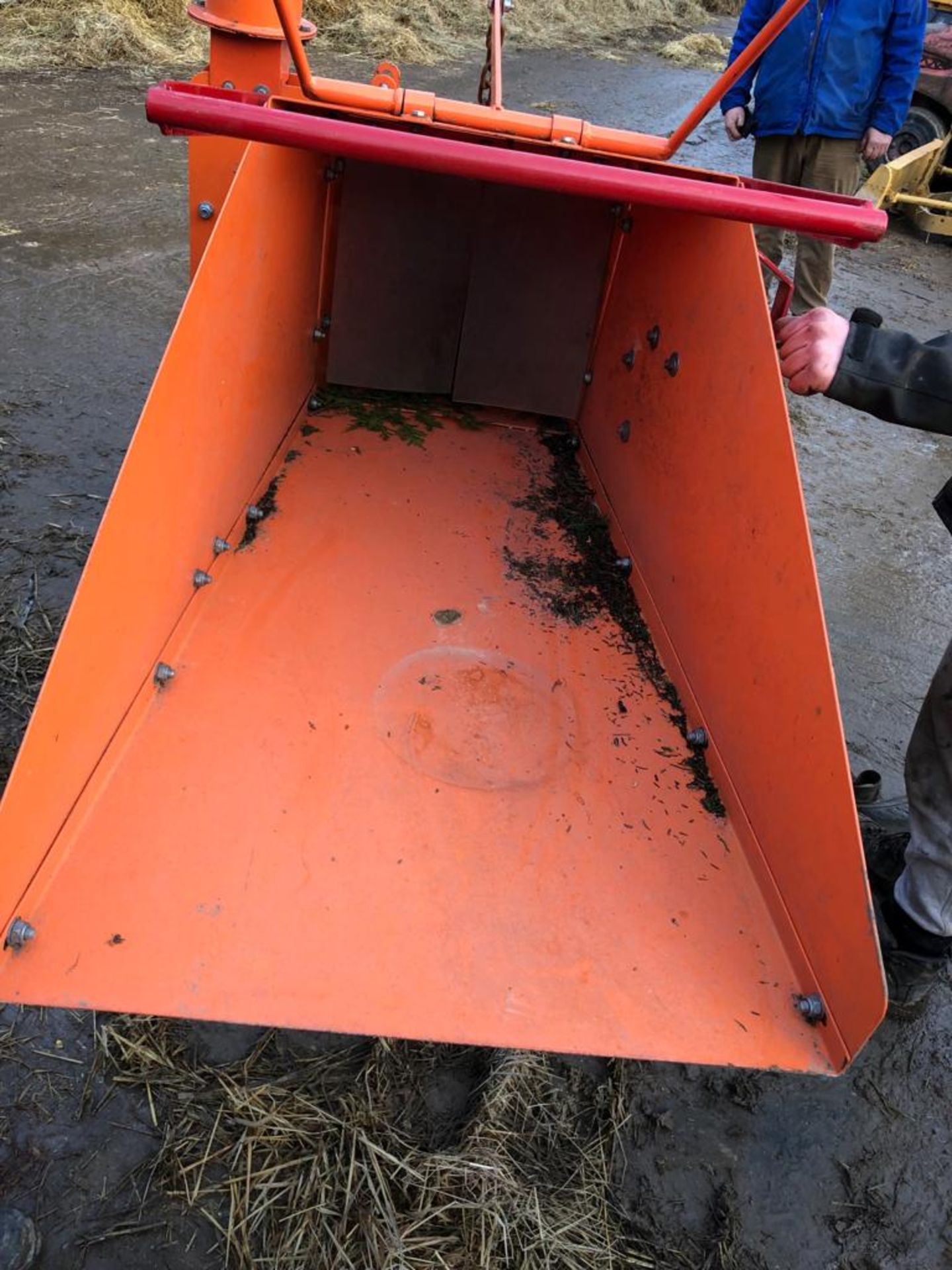 2015 ORANGE WOODCHIPPER, 500 KG, 8" DIAM OF FEEDING *PLUS VAT* - Bild 5 aus 6