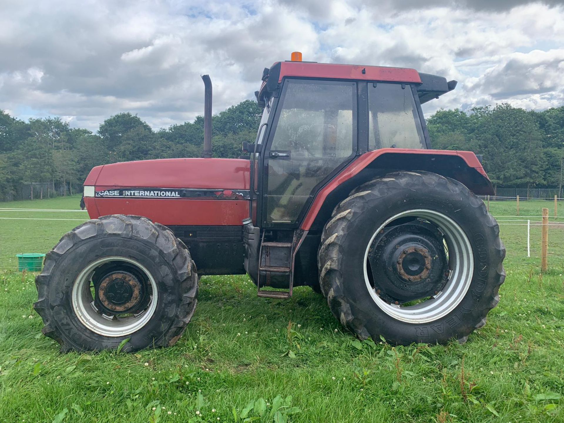 1993 CASE IH INTERNATIONAL MAXIM 5130 DIESEL TRACTOR, RUNS & WORKS, SHOWING 6428 HOURS *PLUS VAT* - Bild 3 aus 12