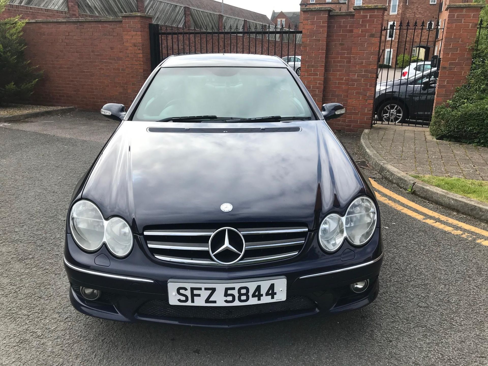 2006/56 REG MERCEDES CLK220 CDI SPORT 2.2 DIESEL BLUE COUPE, SHOWING 1 FORMER KEEPER *NO VAT* - Bild 2 aus 9