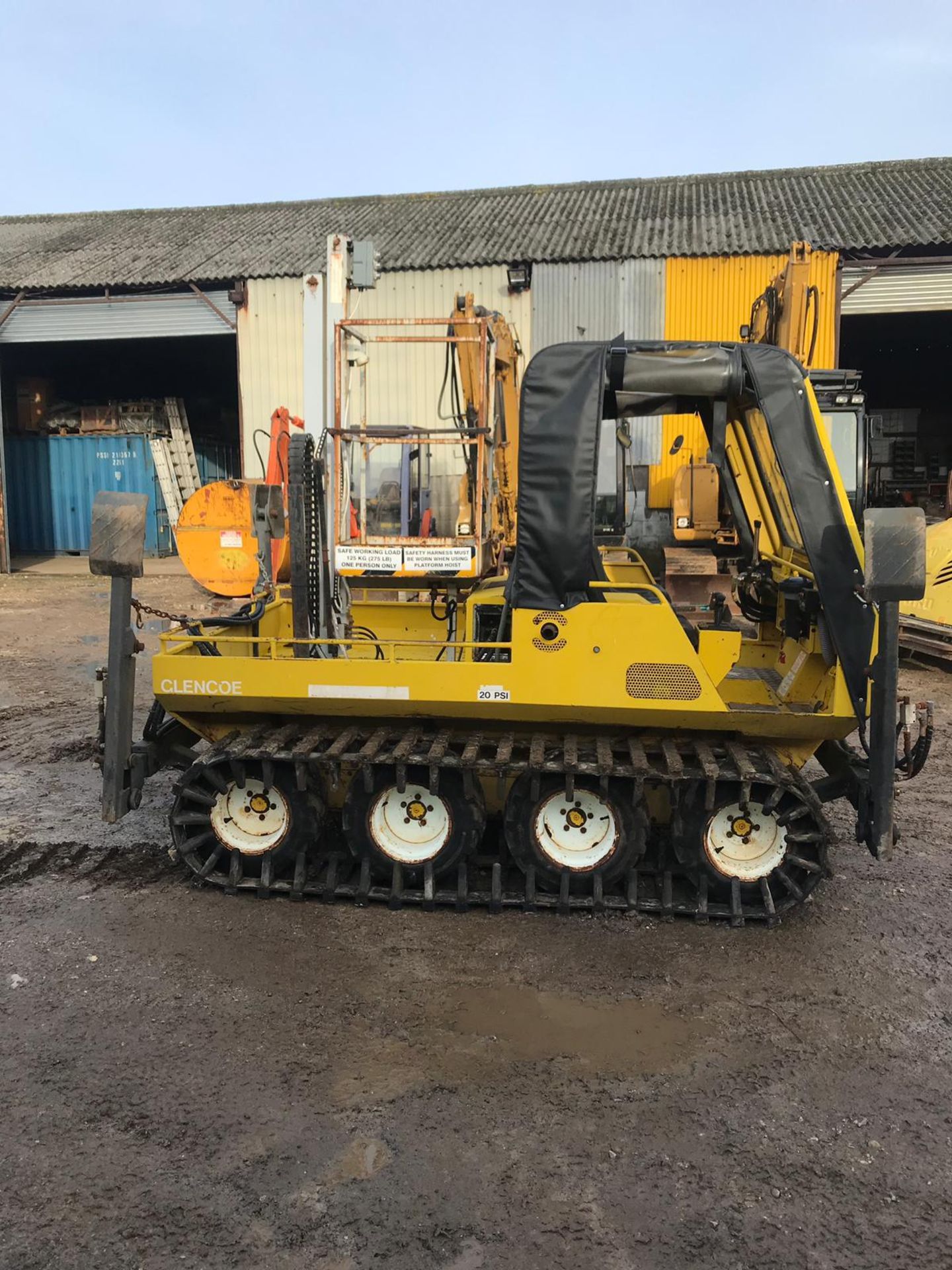 SCOT TRACK GLENCOE 8X8 ATV, C/W TRACKS AND CHERRY PICKER *PLUS VAT* - Bild 3 aus 9