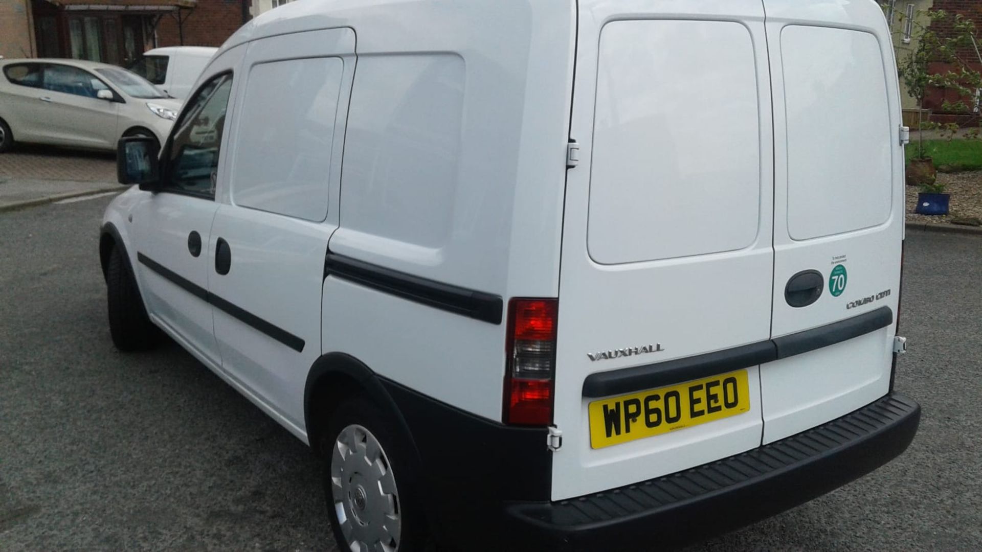 2011/60 REG VAUXHALL COMBO 2000 CDTI 16V 1.25 DIESEL WHITE VAN, SHOWING 0 FORMER KEEPERS *NO VAT* - Image 4 of 11