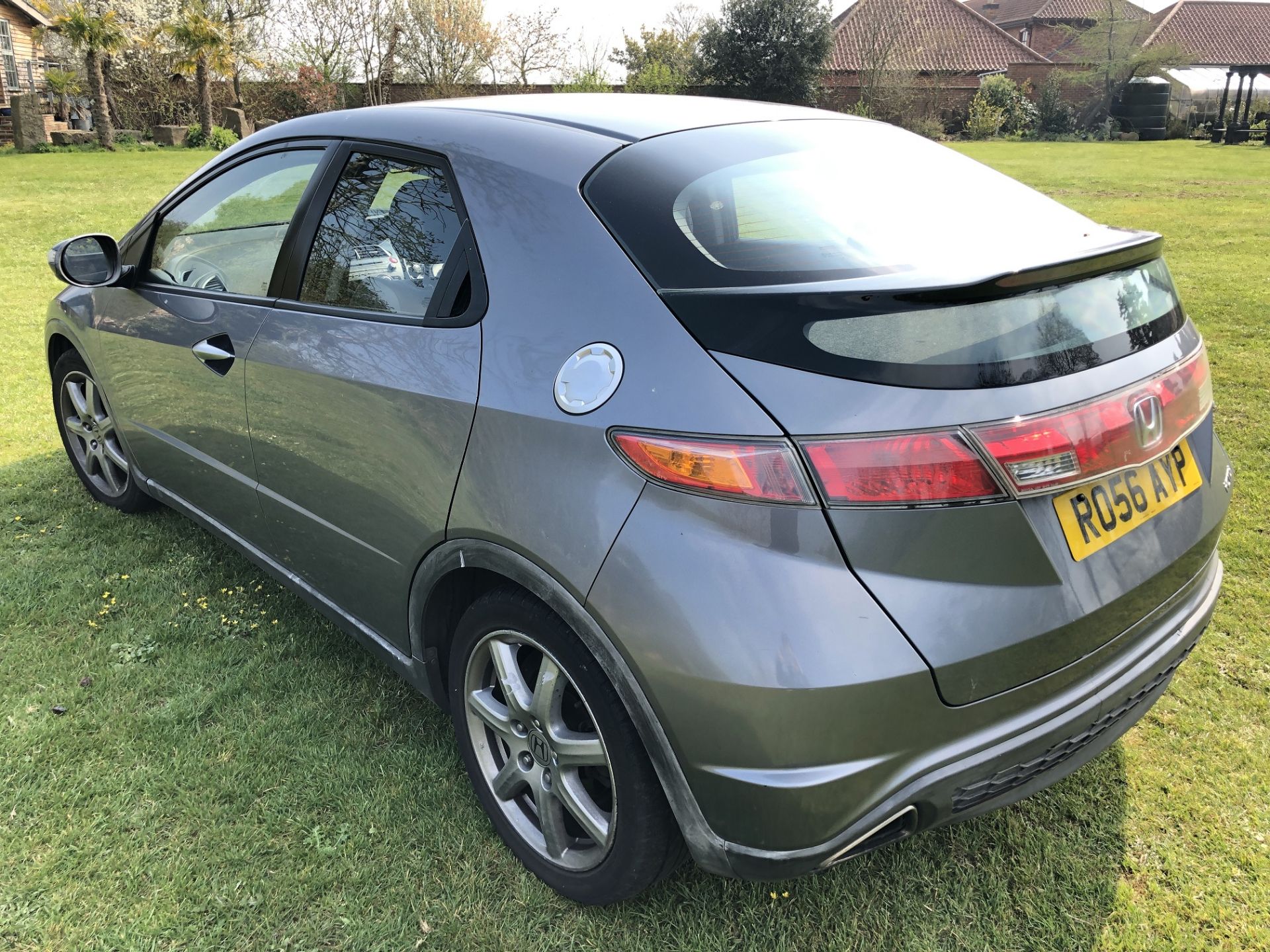 2006/56 HONDA CIVIC EX I-CDTI 2.2 DIESEL SAT NAV GREY 5 DOOR HATCHBACK *NO VAT* - Image 4 of 21