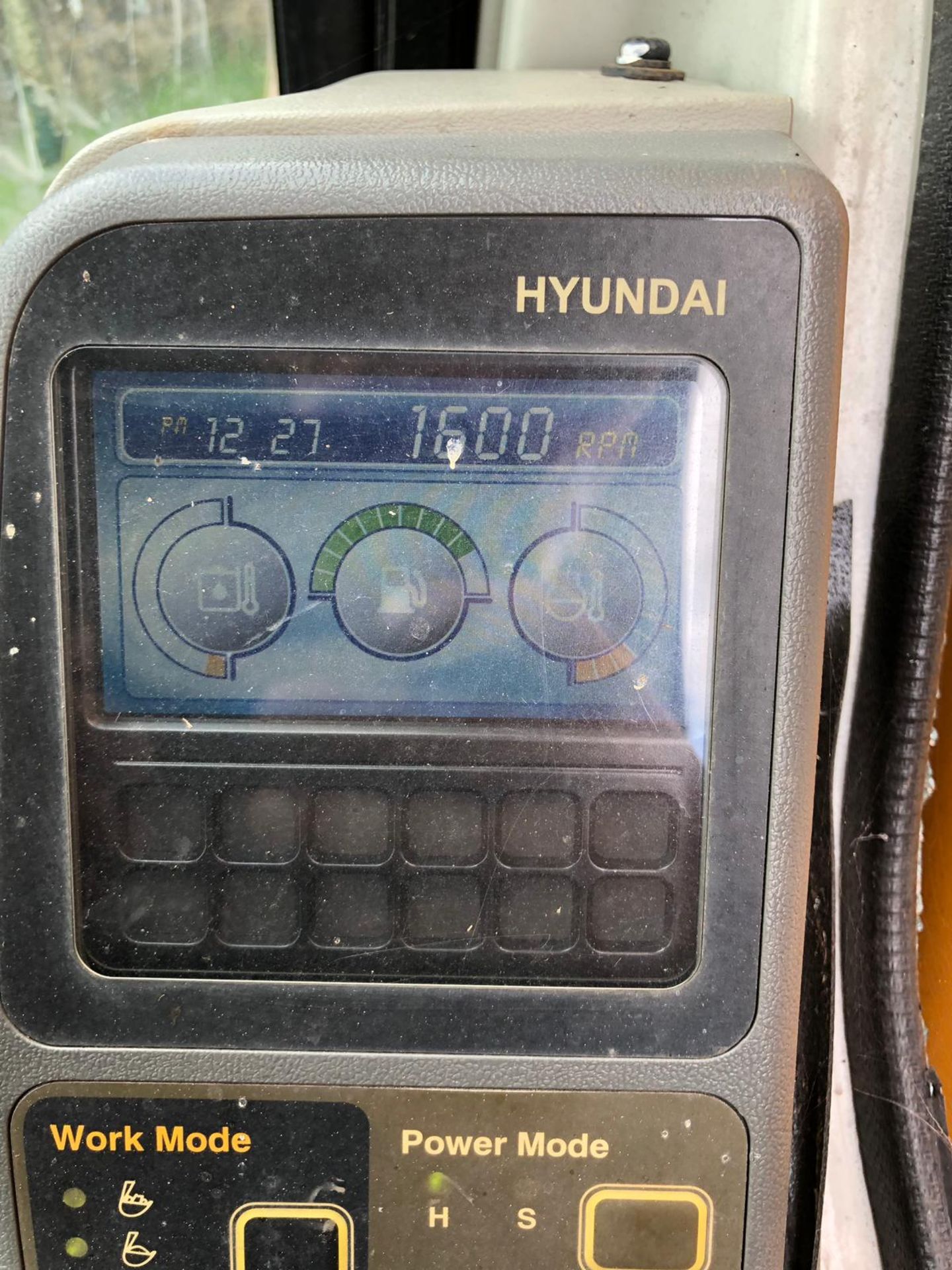 2007 HYUNDAI ROBEX 200W-7A 20 TON RUBBER DUCK WITH BLADE, RUNS, WORKS DOES WHAT IT SHOULD *PLUS VAT* - Image 6 of 8