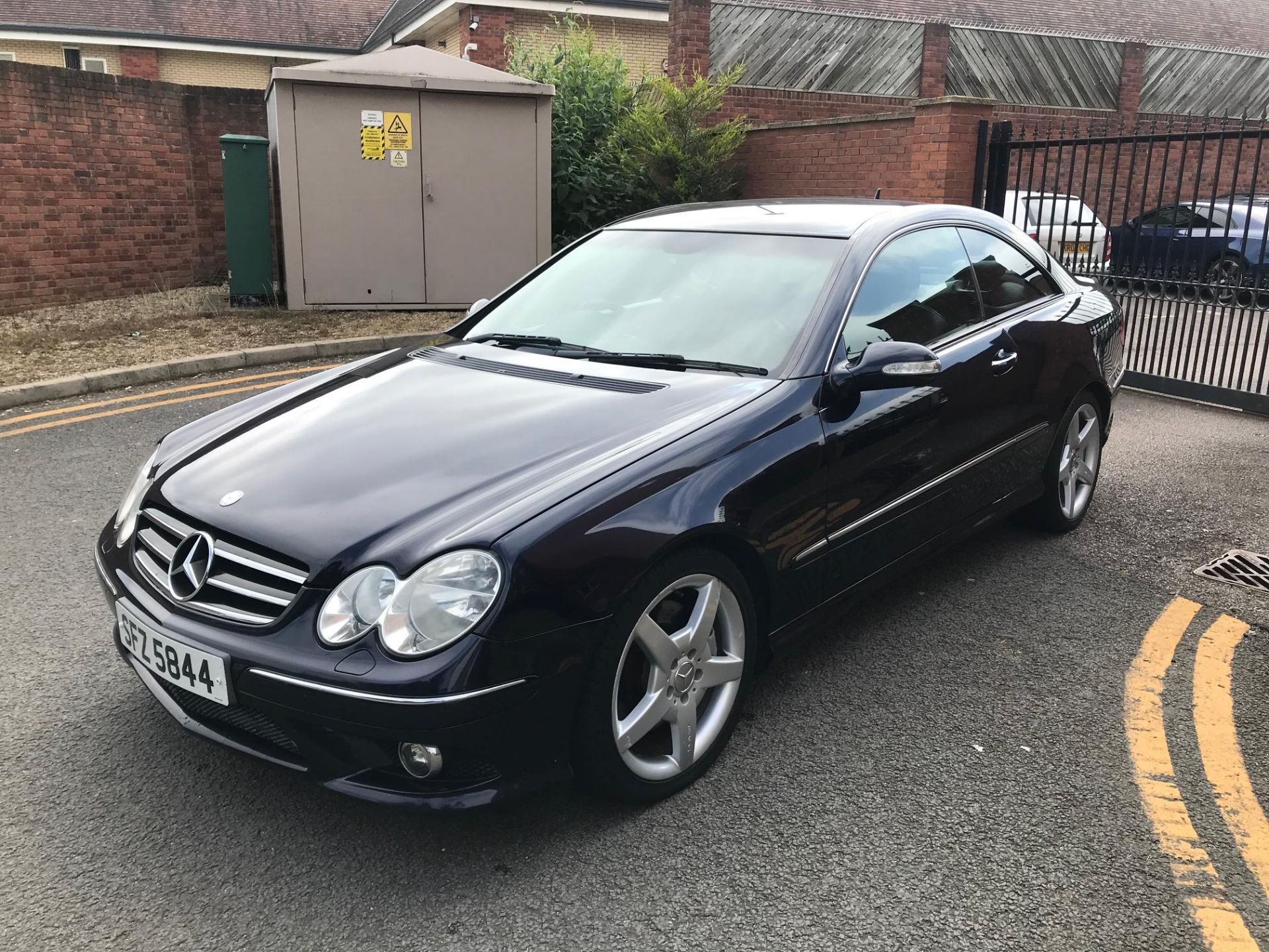 2006/56 REG MERCEDES CLK220 CDI SPORT 2.2 DIESEL BLUE COUPE, SHOWING 1 FORMER KEEPER *NO VAT* - Bild 3 aus 9