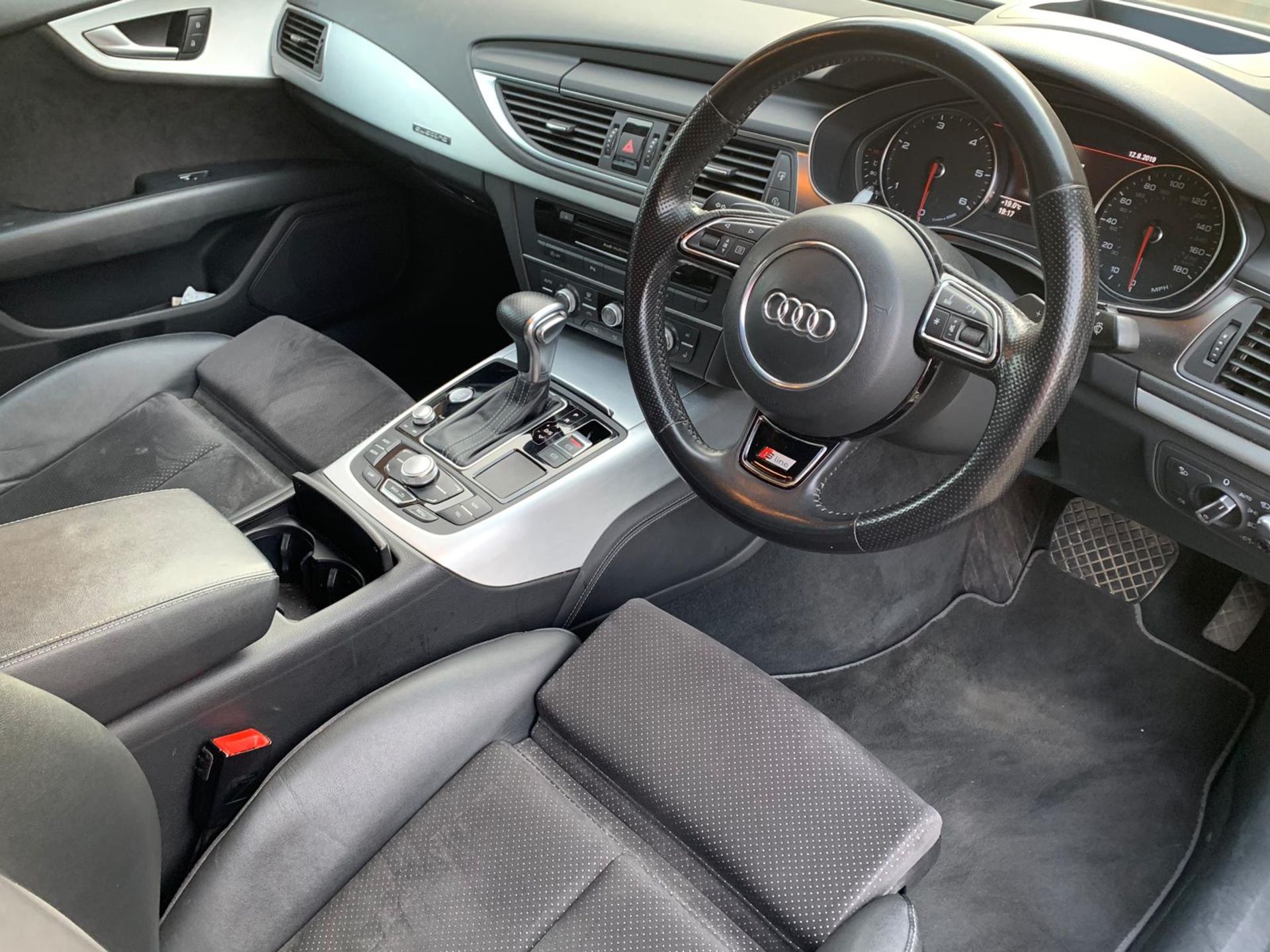 2012/12 REG AUDI A7 S LINE TDI QUATTRO AUTOMATIC 3.0 DIESEL GREY 5 DOOR HATCHBACK *NO VAT* - Image 10 of 11