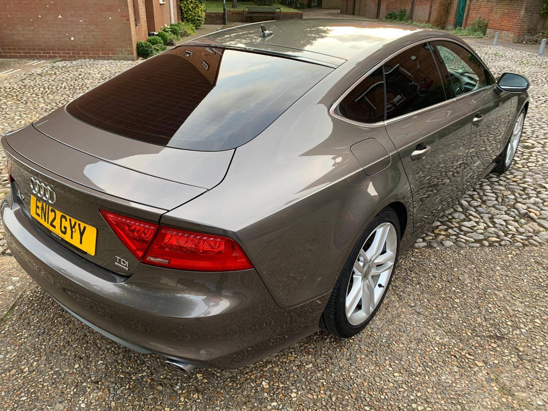 2012/12 REG AUDI A7 S LINE TDI QUATTRO AUTOMATIC 3.0 DIESEL GREY 5 DOOR HATCHBACK *NO VAT* - Image 9 of 11