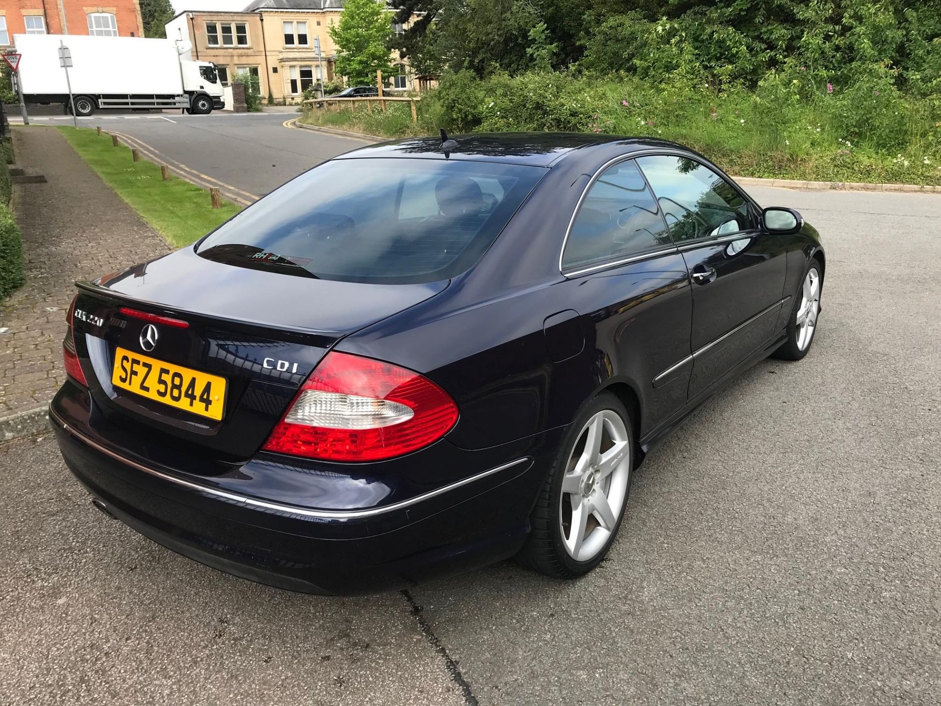 2006/56 REG MERCEDES CLK220 CDI SPORT 2.2 DIESEL BLUE COUPE, SHOWING 1 FORMER KEEPER *NO VAT* - Bild 6 aus 9