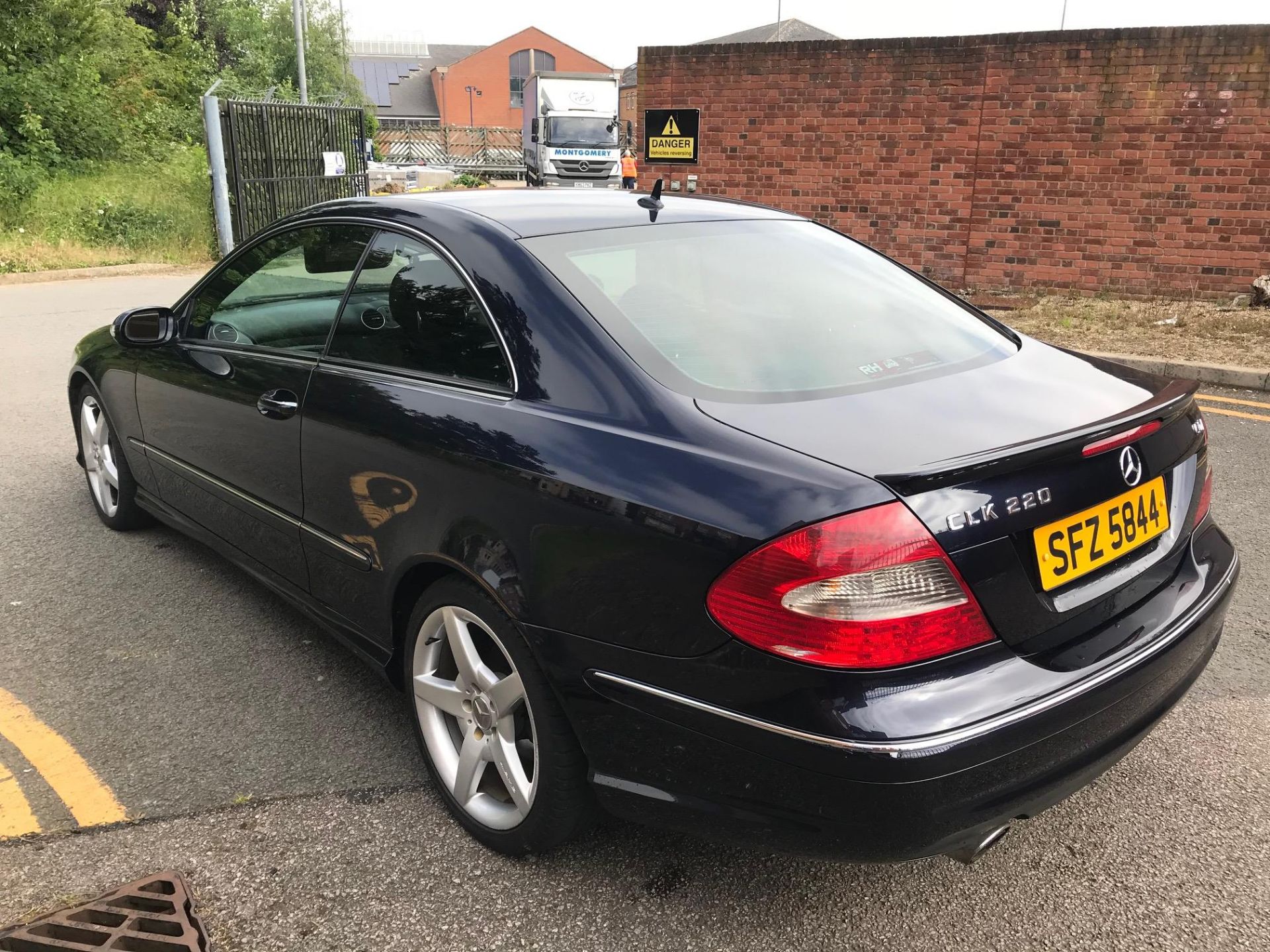 2006/56 REG MERCEDES CLK220 CDI SPORT 2.2 DIESEL BLUE COUPE, SHOWING 1 FORMER KEEPER *NO VAT* - Bild 4 aus 9