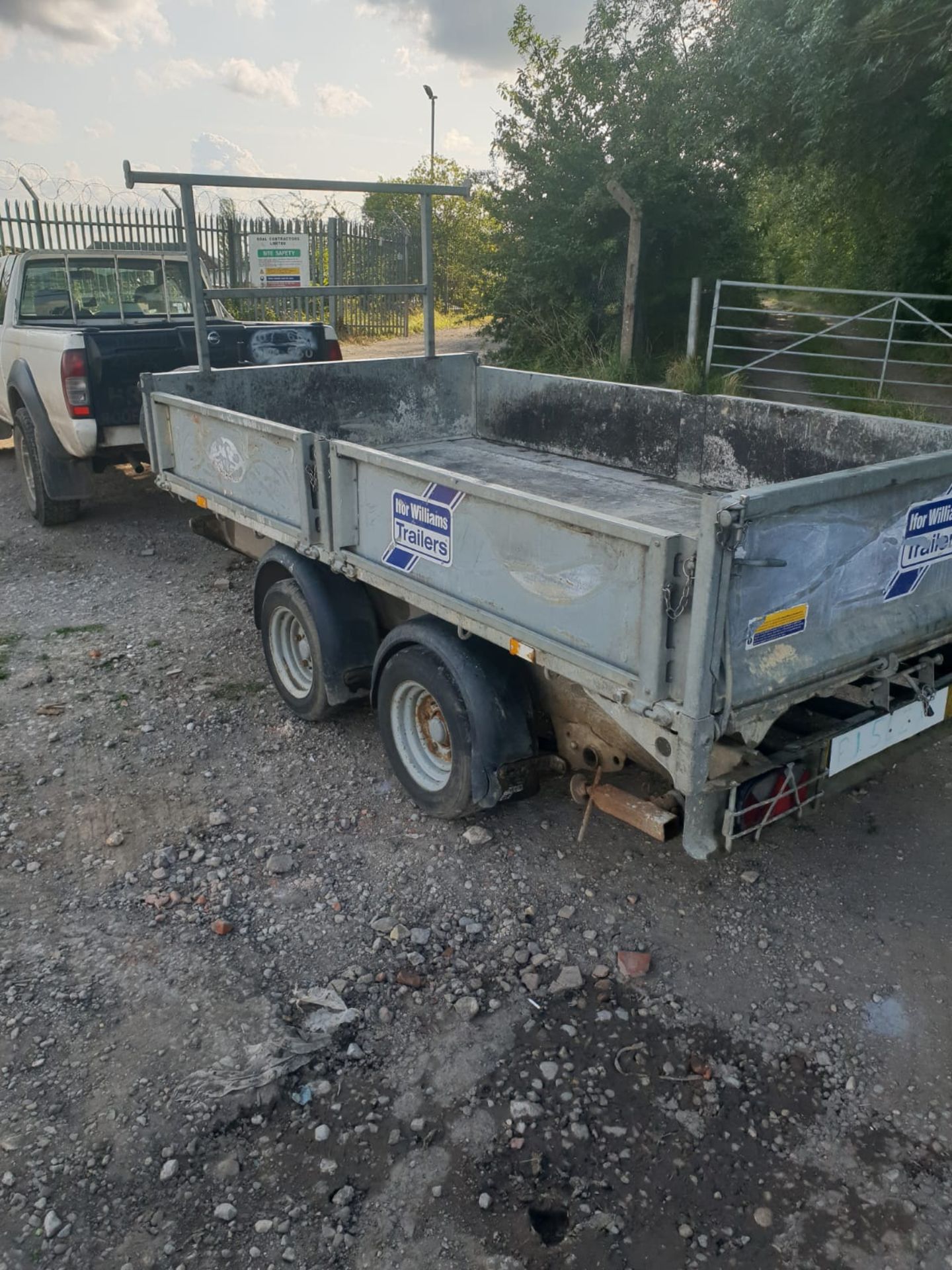 IFOR WILLIAMS TIPPING TRAILER 3.5 TON, YEAR 2015 10FT X 5.4 FT, GOOD WORKING ORDER *NO VAT* - Image 4 of 8