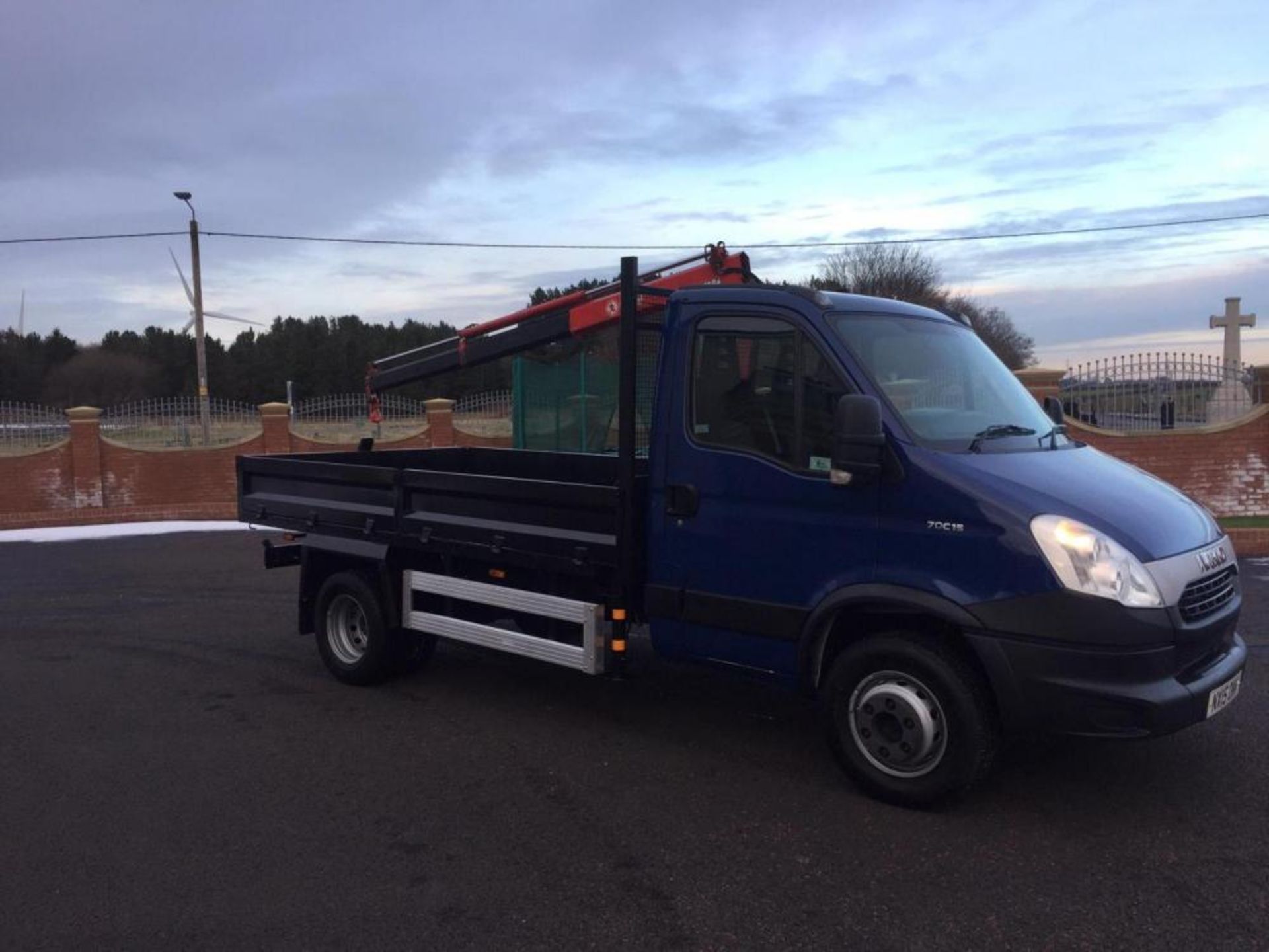 2015/15 REG IVECO DAILY 70C17 HIAB LORRY 7 TON GROSS CRANE MAXI LIFT 260 CRANE 12FT BODY *PLUS VAT* - Image 3 of 10