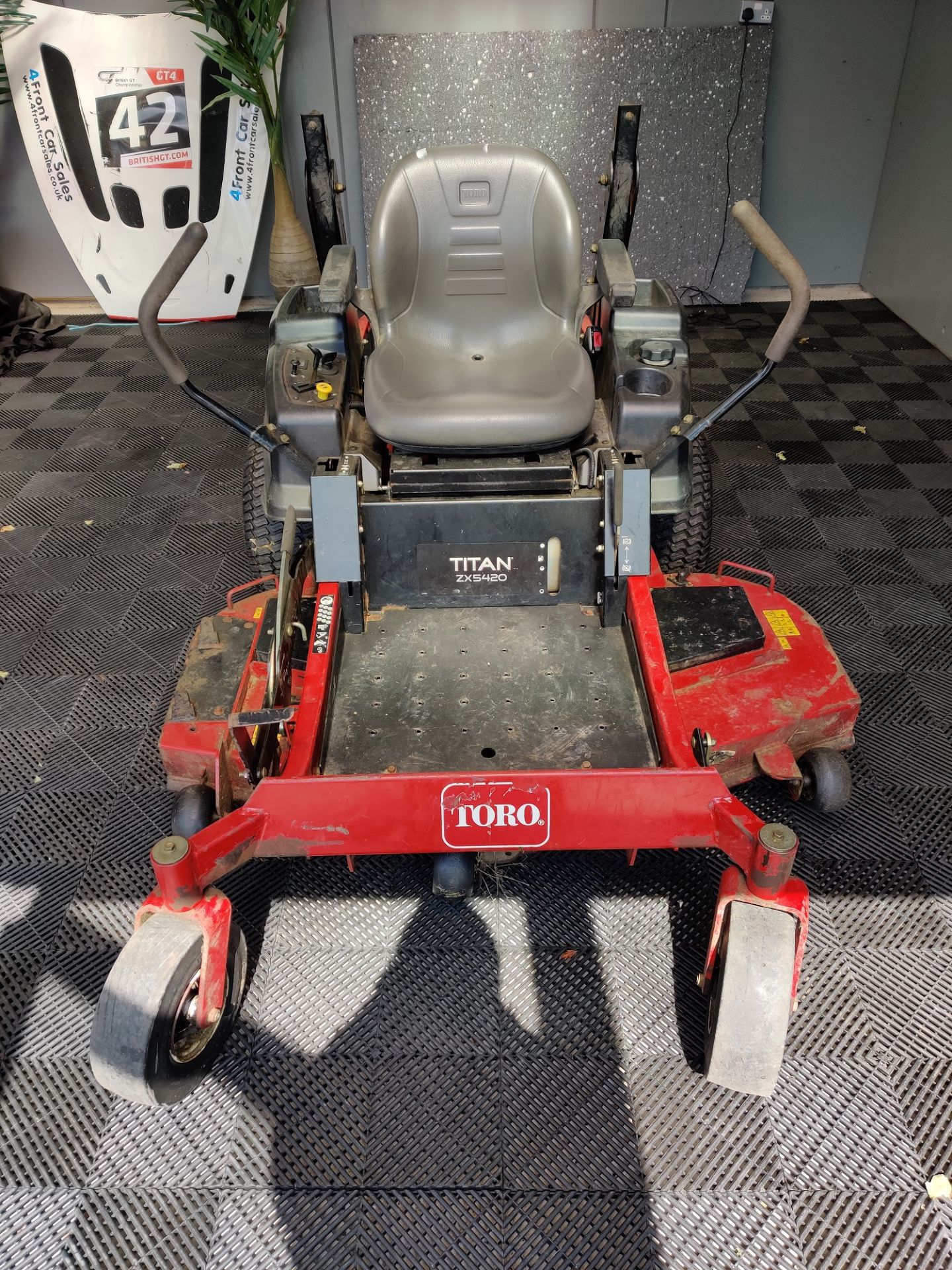 2013 TORO TITAN 5420 RIDE ON ZERO TURN 54" CUT KAWASAKI ENGINE LAWN MOWER, LOW HOURS *PLUS VAT* - Bild 2 aus 10