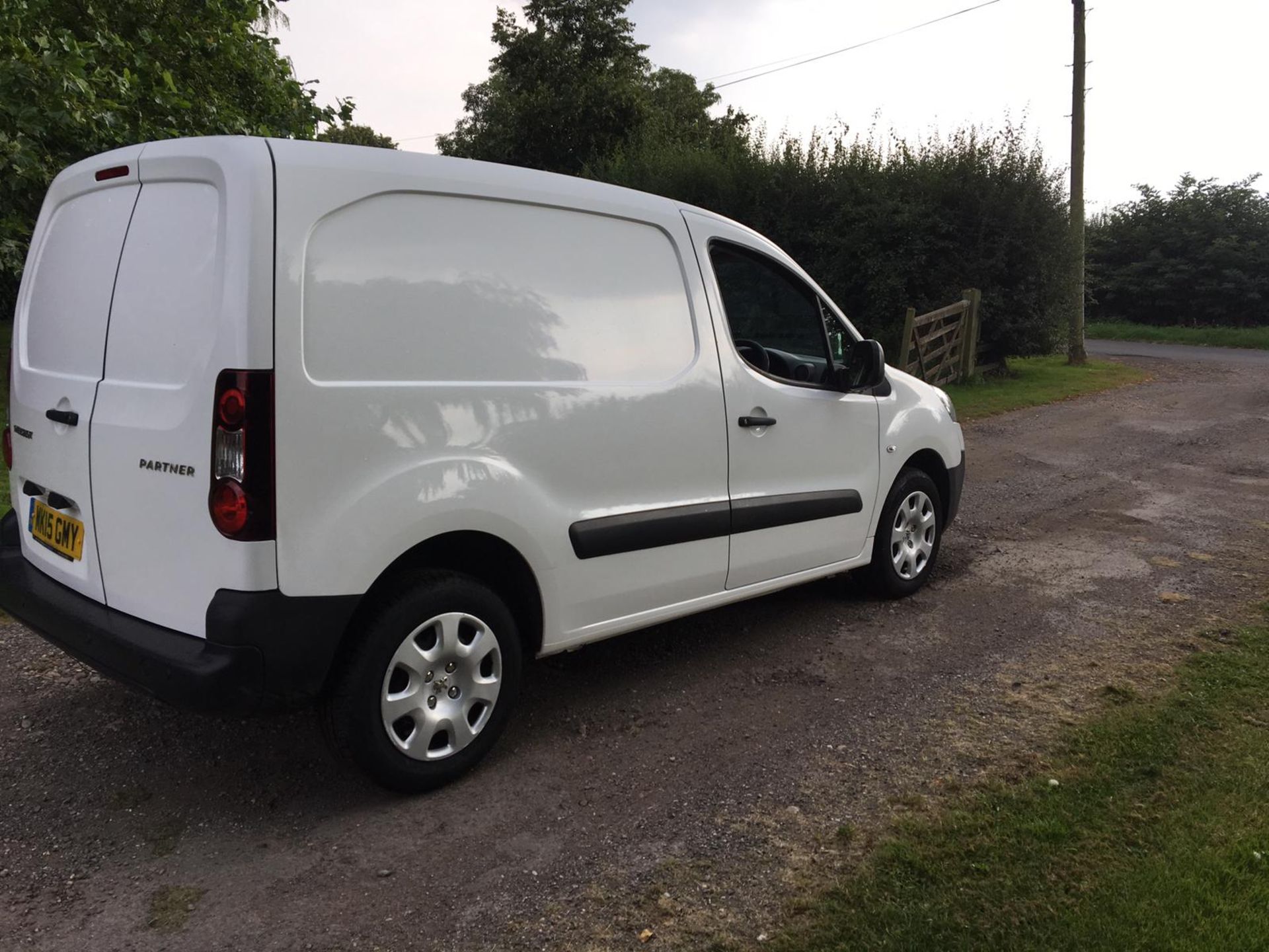 2015/15 REG PEUGEOT PARTNER 850 S L1 HDI 1.6 DIESEL WHITE PANEL VAN, SHOWING 0 FORMER KEEPERS - Bild 7 aus 13