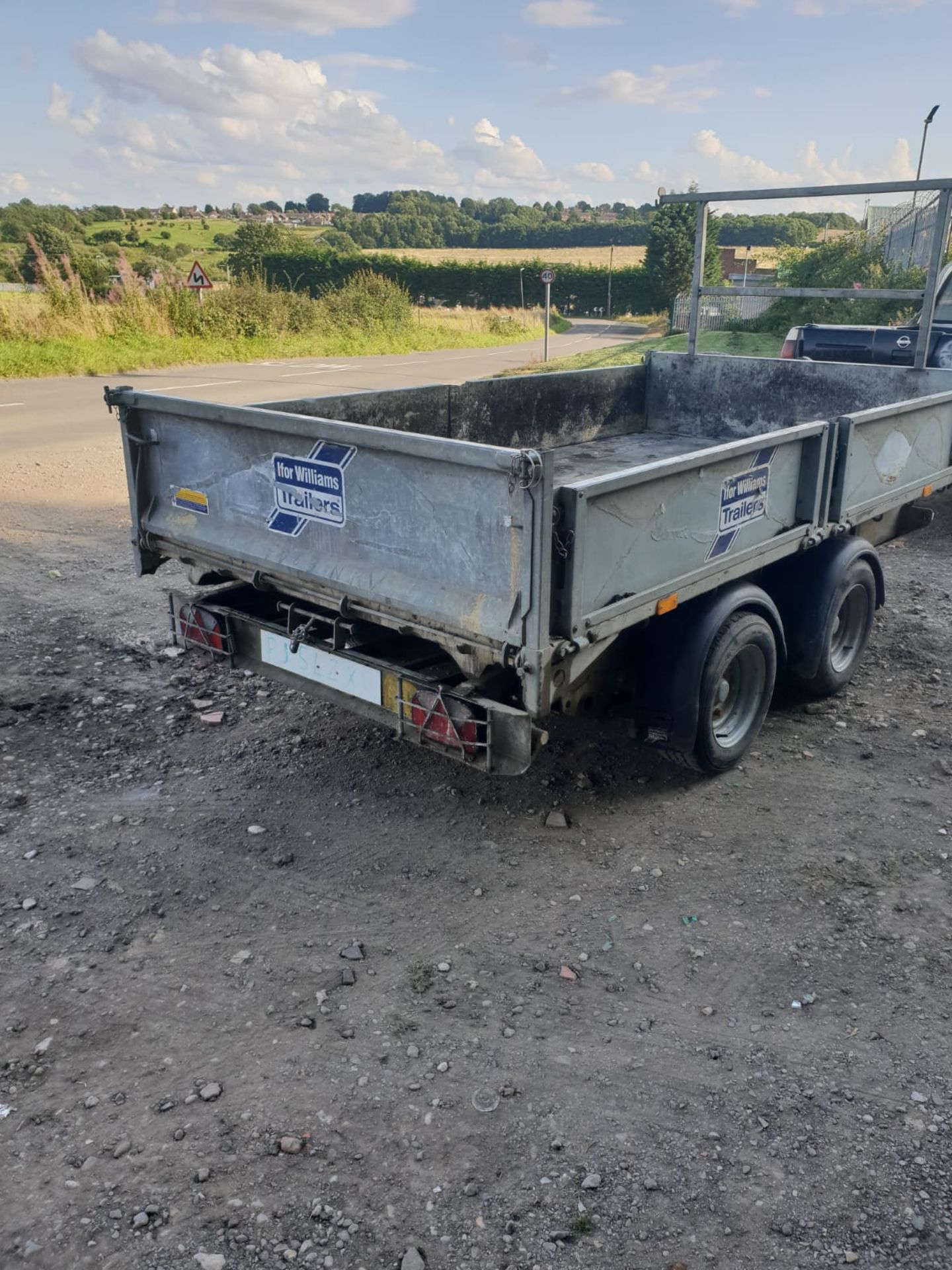 IFOR WILLIAMS TIPPING TRAILER 3.5 TON, YEAR 2015 10FT X 5.4 FT, GOOD WORKING ORDER *NO VAT* - Image 5 of 8