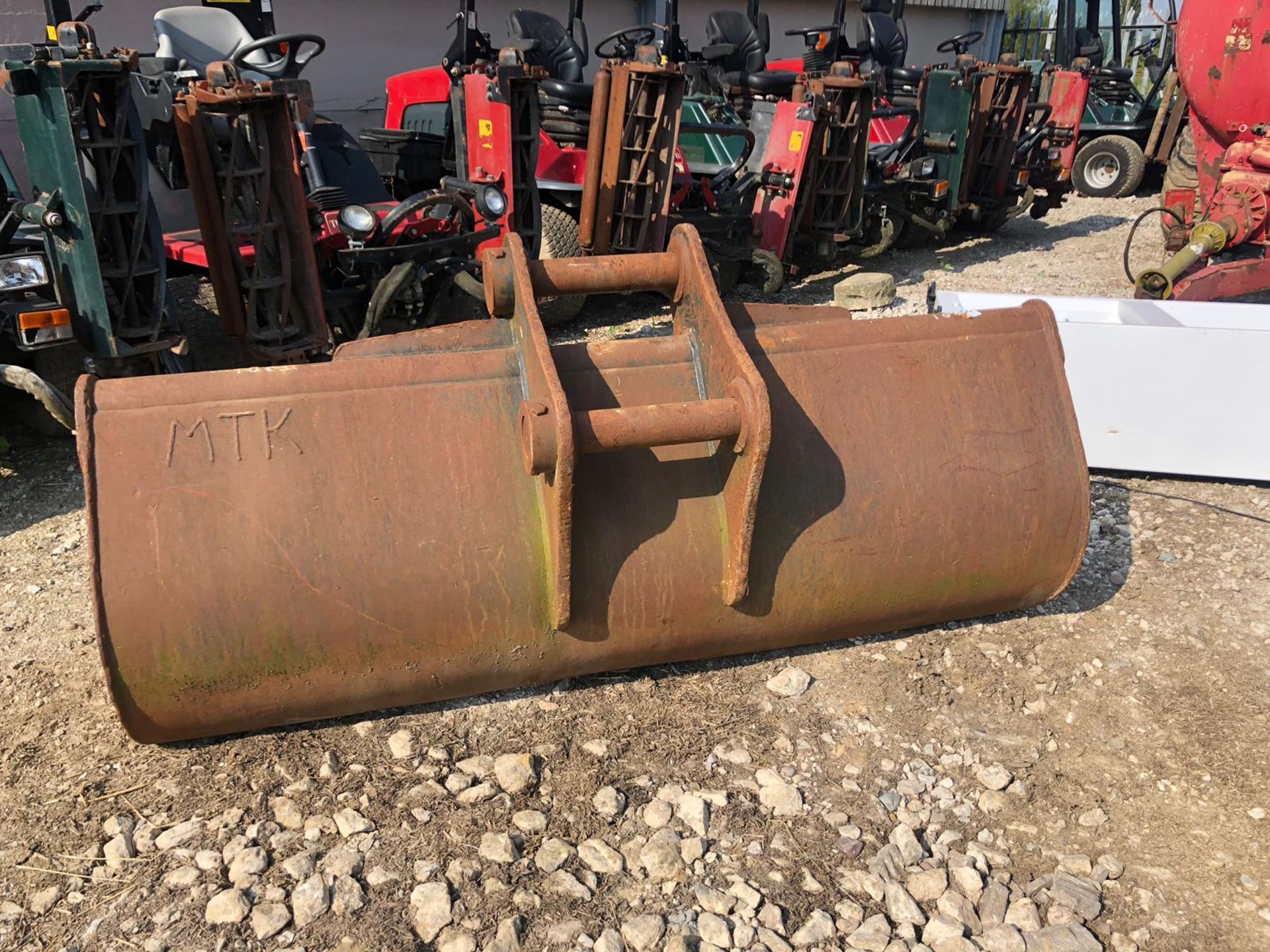 DITCHING. GRADING BUCKET 7 FT TO FIT 21 TON EXCAVATOR 80MM PINS *NO VAT* - Bild 3 aus 4