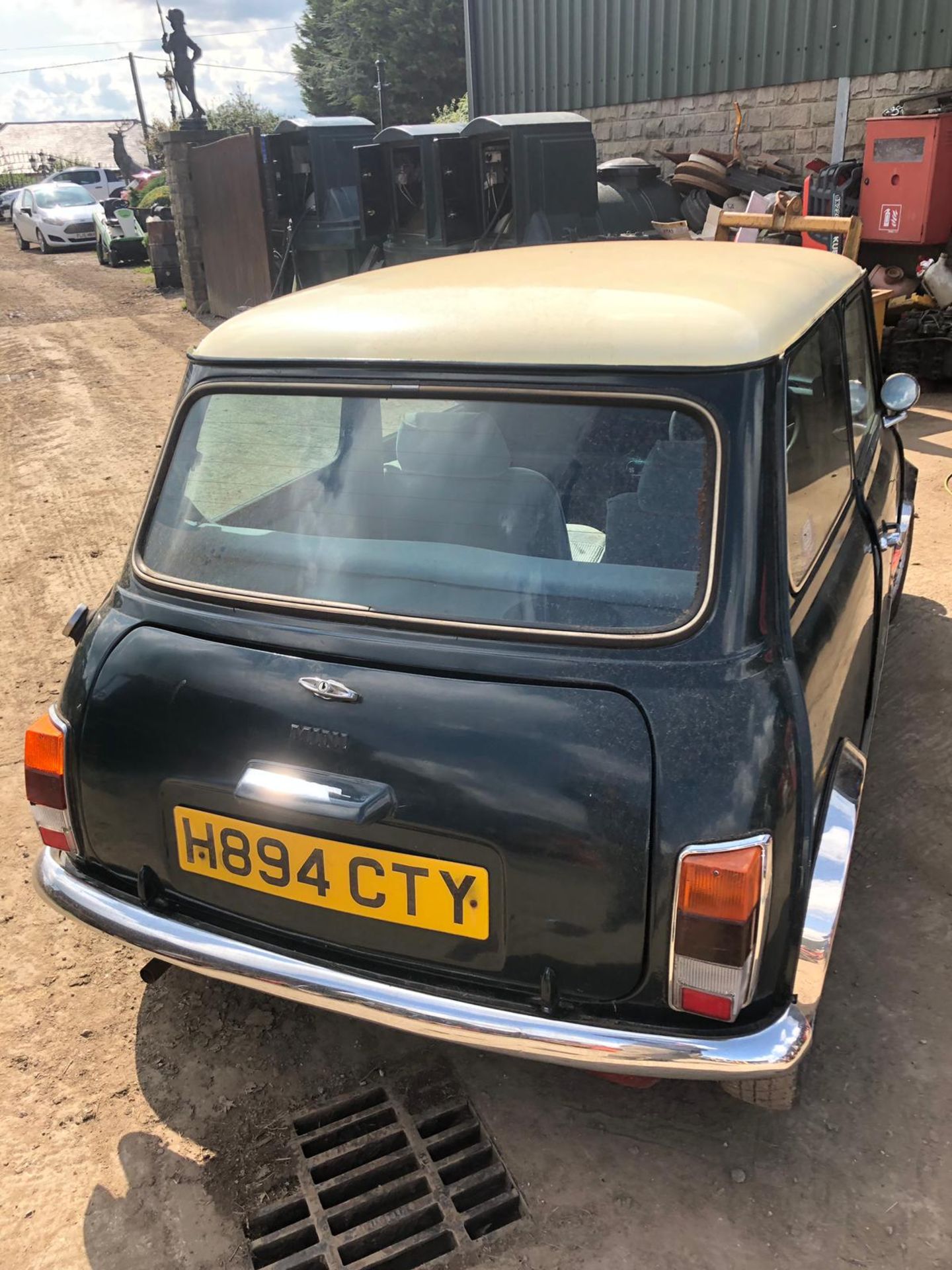 VINTAGE 1991/H REG ROVER MINI MAYFAIR AUTO 998CC BLUE PETROL 2 DOOR SALOON *NO VAT* - Image 4 of 7