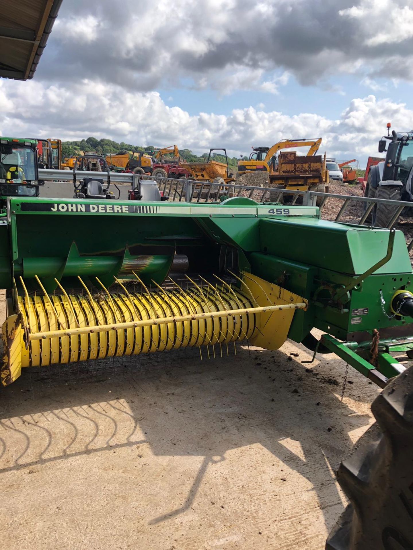 JOHN DEERE 459 BALER, HIGH CAPACITY BALER, IN VERY GOOD CONDITION *NO VAT* - Image 3 of 9