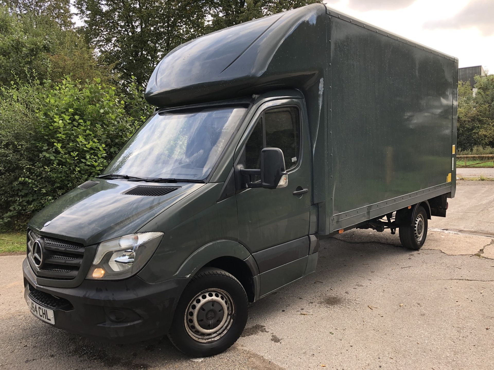 2015/64 REG MERCEDES-BENZ SPRINTER 313 CDI GREEN DIESEL LUTON VAN, SHOWING 1 FORMER KEEPER *NO VAT* - Image 3 of 18