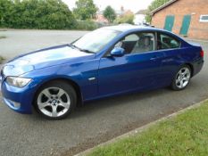 2010/60 REG BMW 320D SE AUTO 181 BLUE 2.0 DIESEL COUPE *NO VAT*