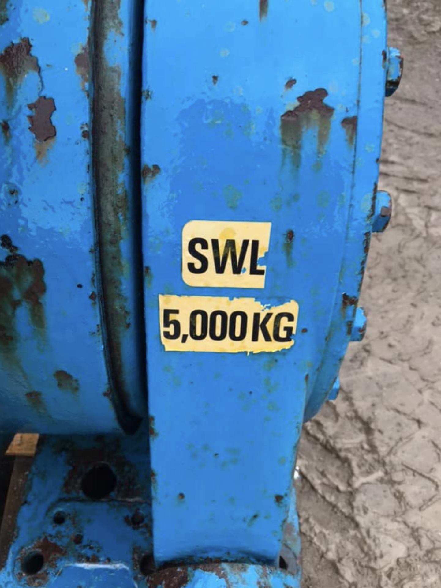 AIR WINCH 5000 KG / 5 TON, UNTESTED BUT IS ALL THERE *NO VAT* - Image 5 of 5