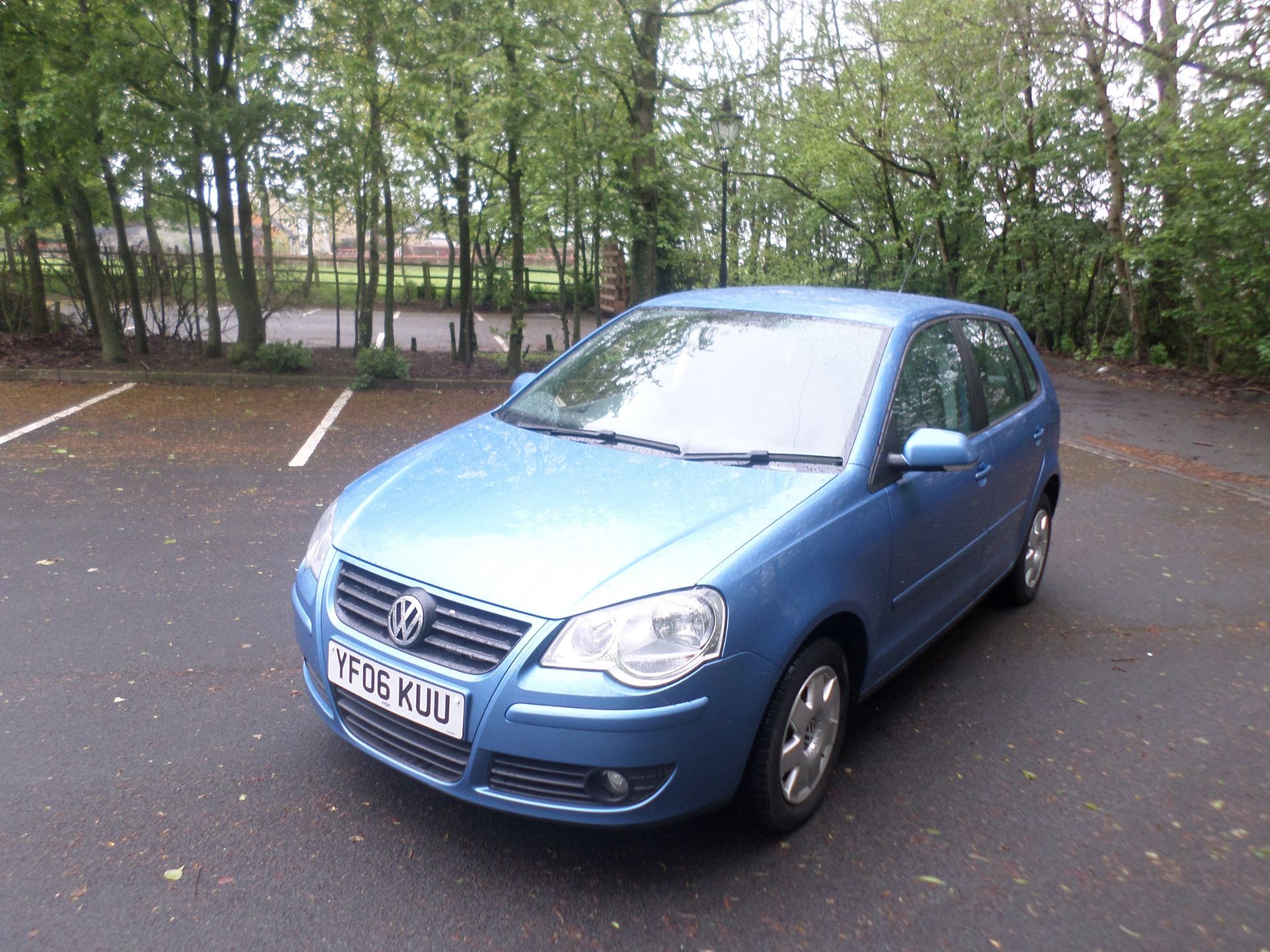 2006/06 REG VOLKSWAGEN POLO S 75 1.4 PETROL BLUE 5 DOOR HATCHBACK, FULL SERVICE HISTORY *NO VAT* - Image 3 of 16