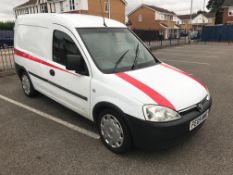 2009/09 REG VAUXHALL COMBO 1700 CDTI 16V 1.7 DIESEL, SHOWING 2 FORMER KEEPERS *NO VAT*