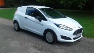 2014/14 REG FORD FIESTA ECONETIC TECH TDCI 1.6 DIESEL CAR / VAN, SHOWING 0 FORMER KEEPERS *NO VAT*